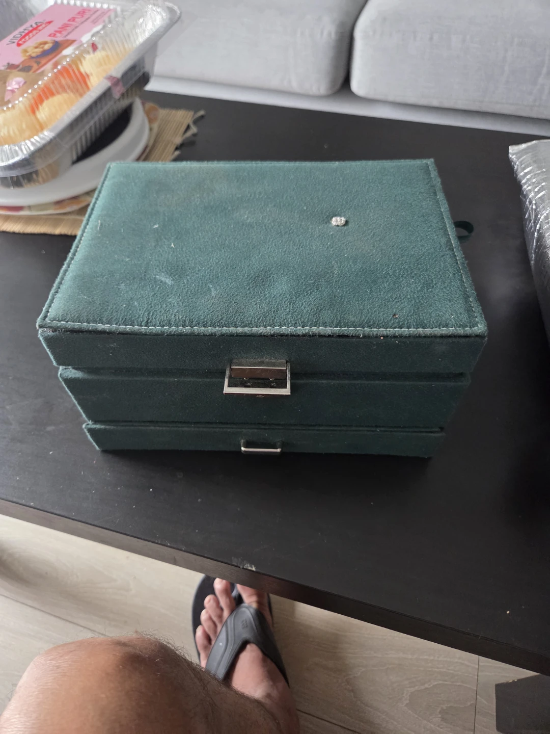 Green Jewelry Box Organizer - photo 3