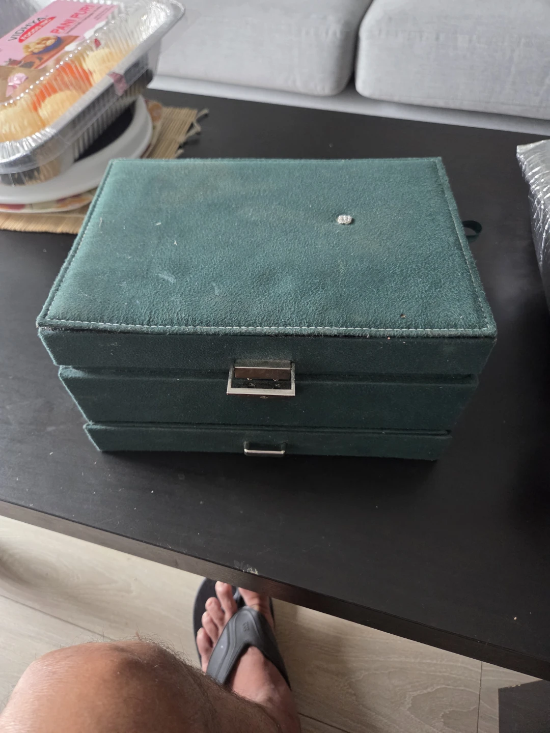 Green Jewelry Box Organizer - photo 4