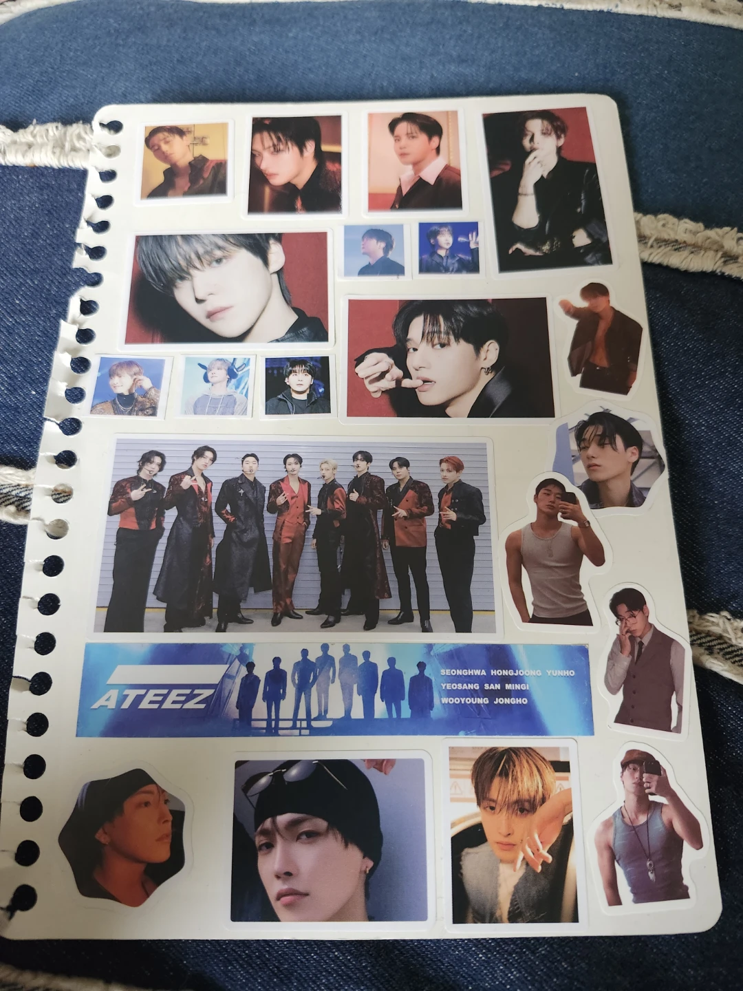 ATEEZ K-pop Sticker Sheet