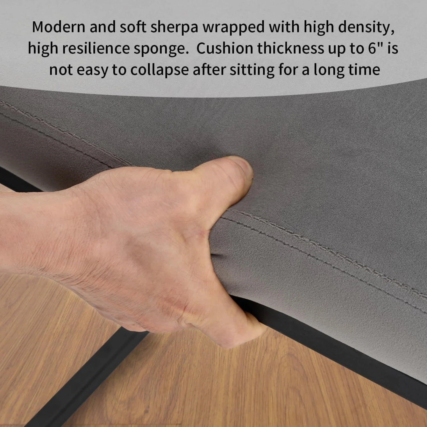 Grey Counter Stools (Set of 2) - photo 4
