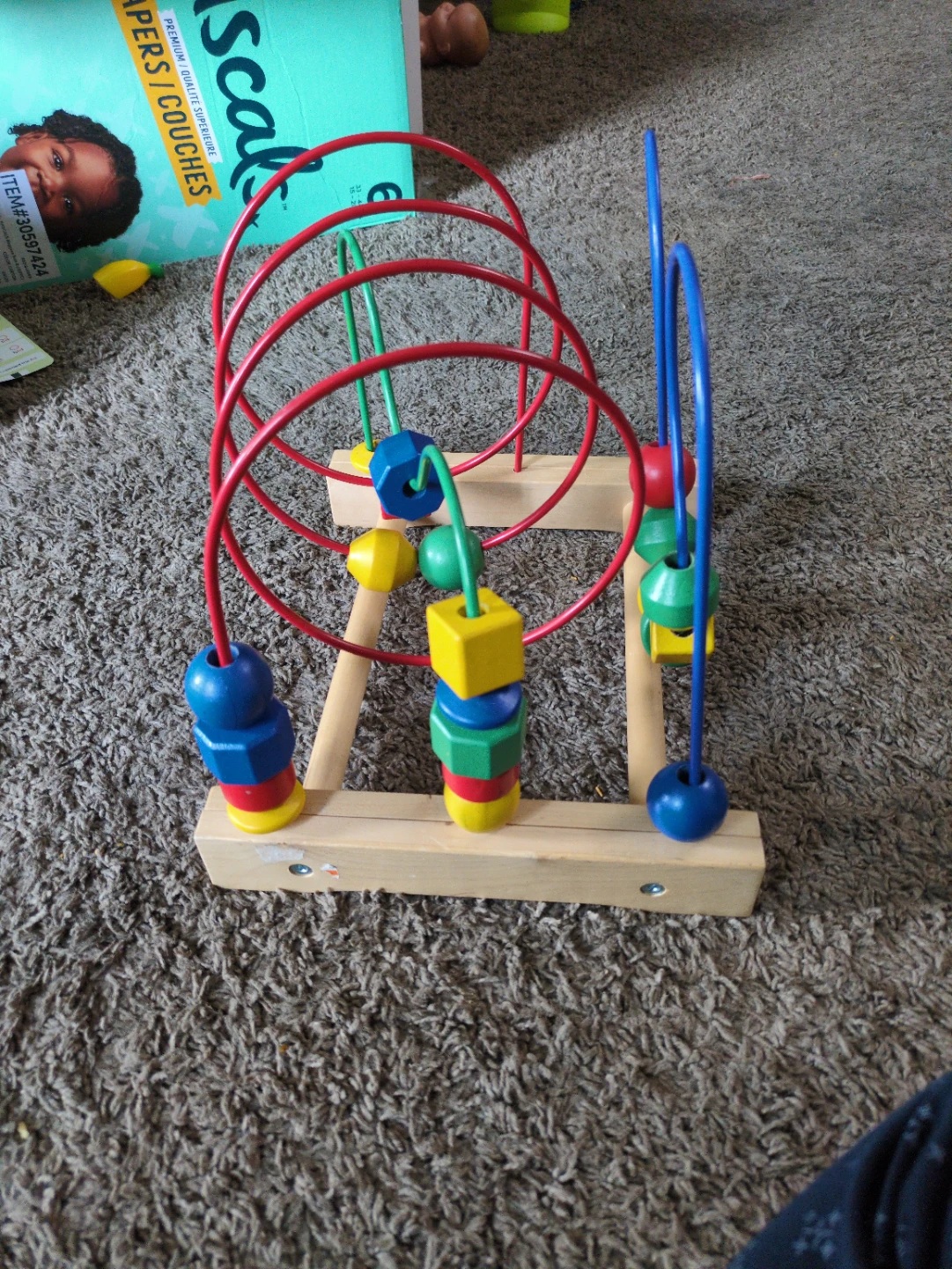 Wooden Bead Maze Toy - photo 2