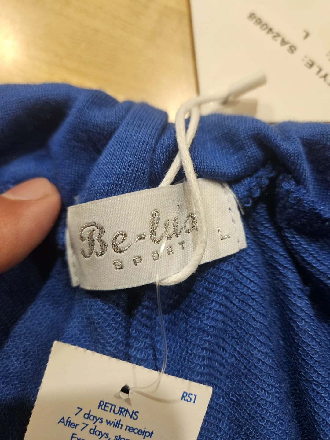 Be-lux SPORT Blue Shorts Size L - photo 3