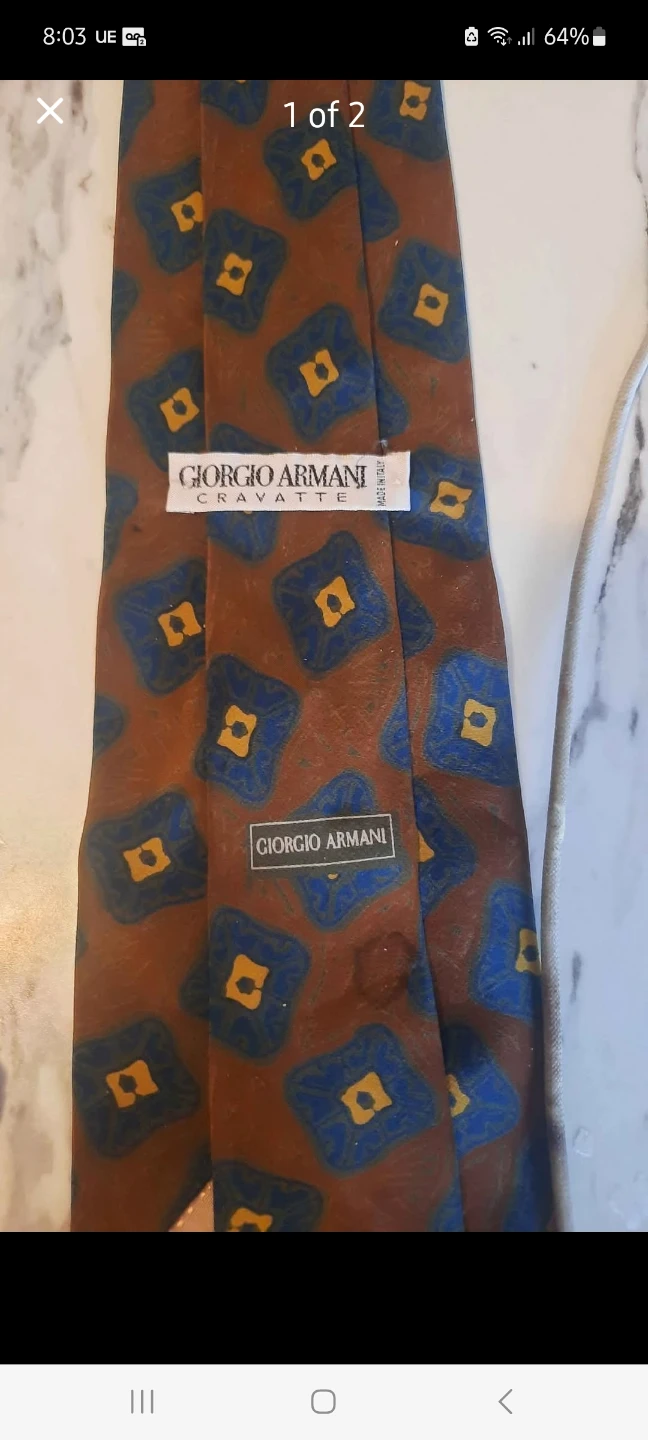 Giorgio Armani Cravatte Silk Tie - photo 2