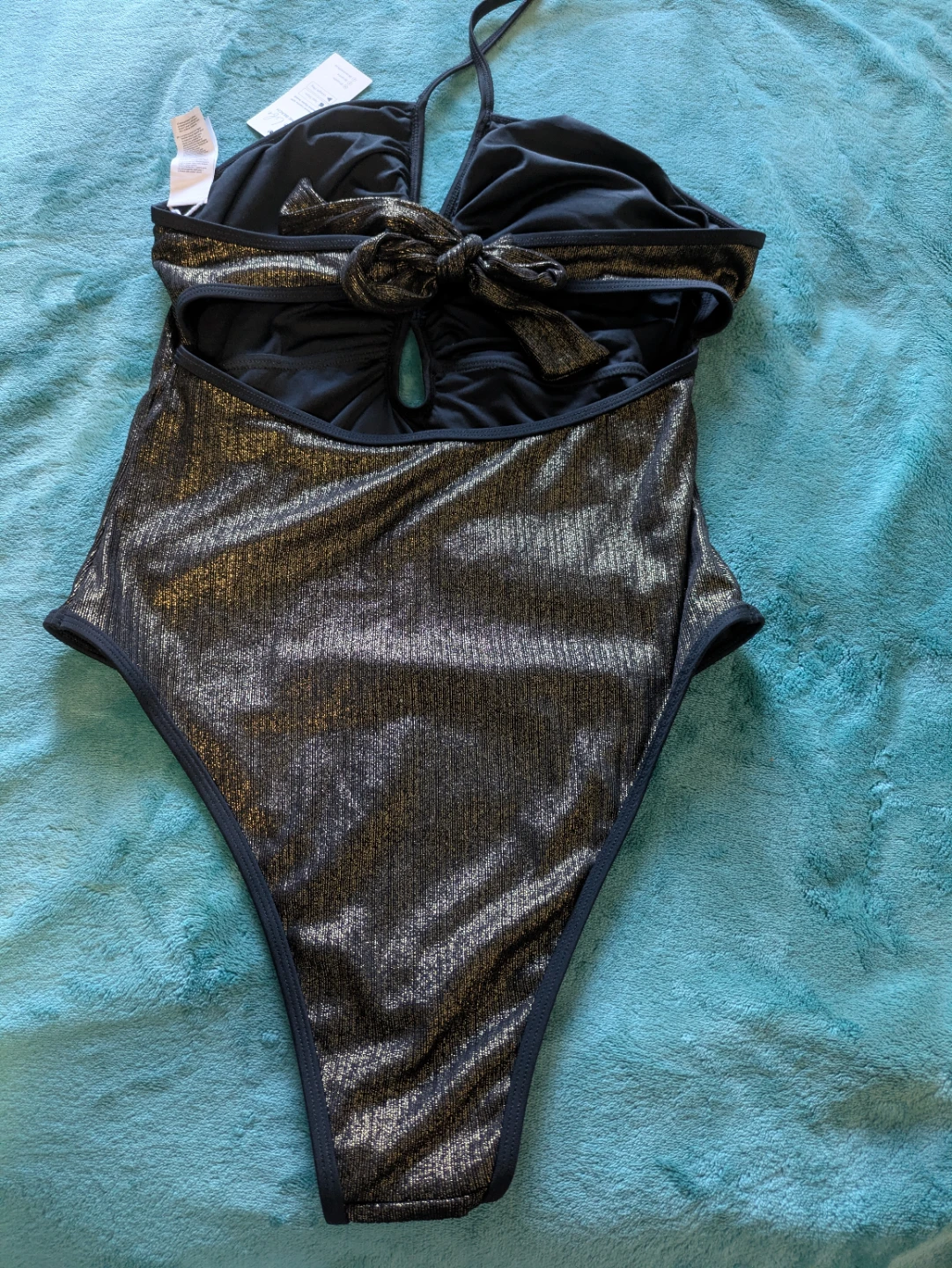 Cupshe Metallic One-Piece Swimsuit - photo 4