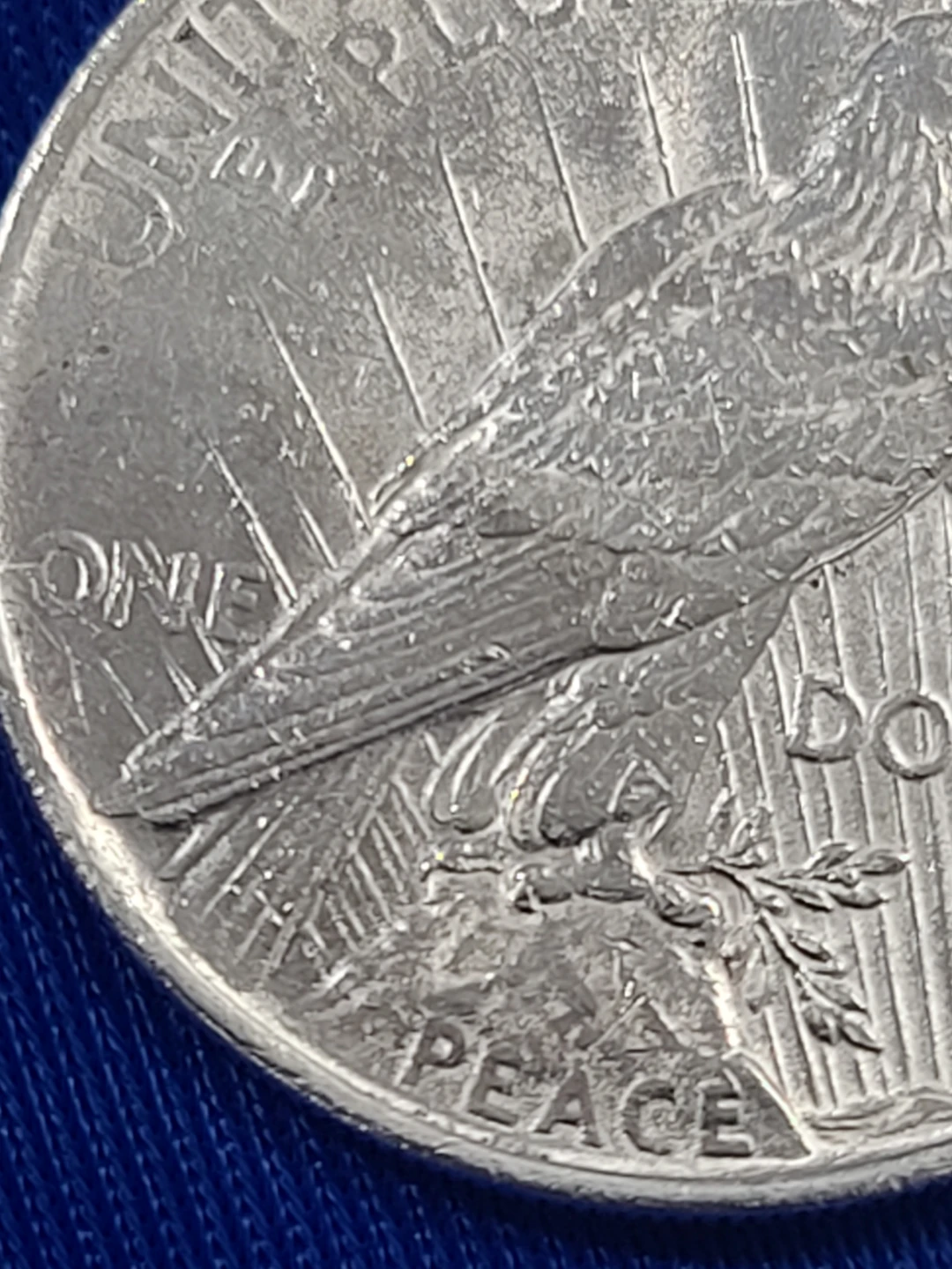 United States Peace Siilver Dollar Coin - photo 2