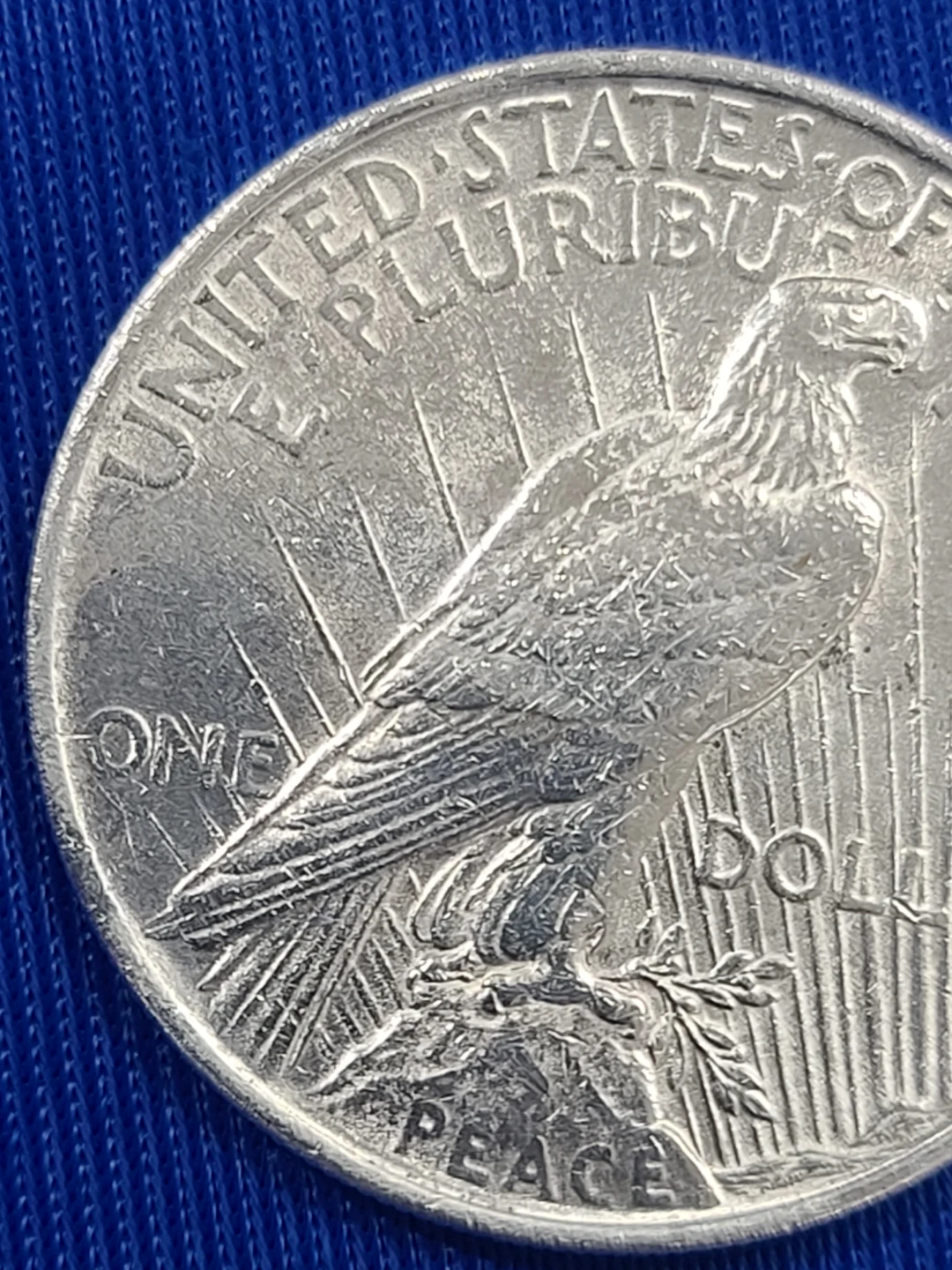 United States Peace Siilver Dollar Coin - photo 3