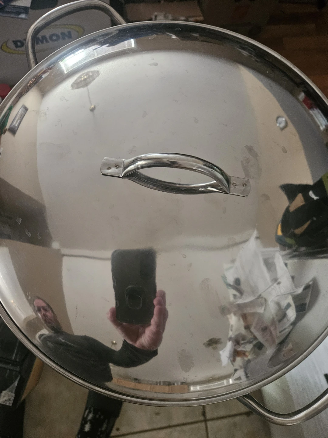 Stainless Steel Stock Pot with Lid - photo 3