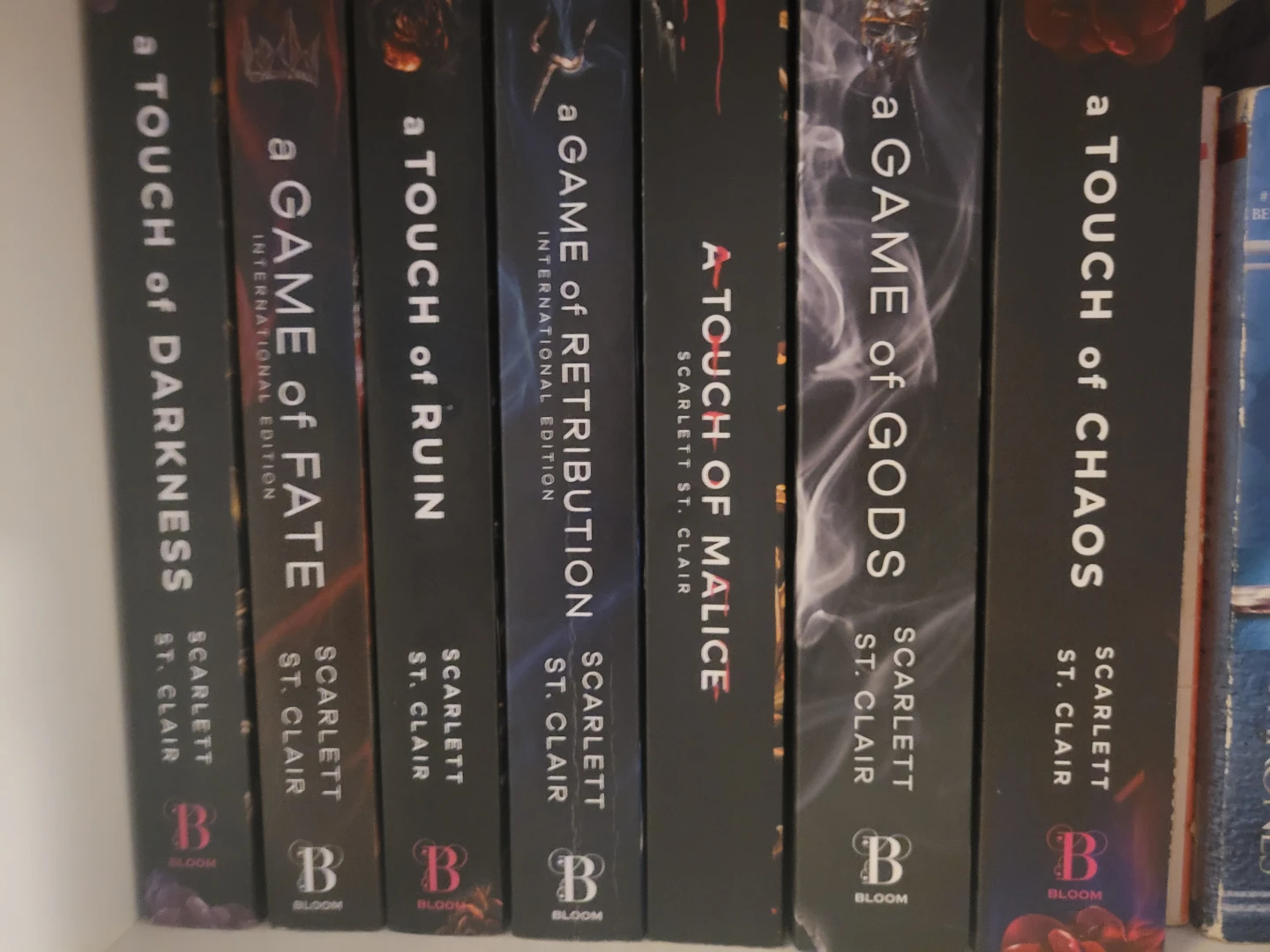 Scarlett St. Clair "A Touch of" & "A Game of" Book Series