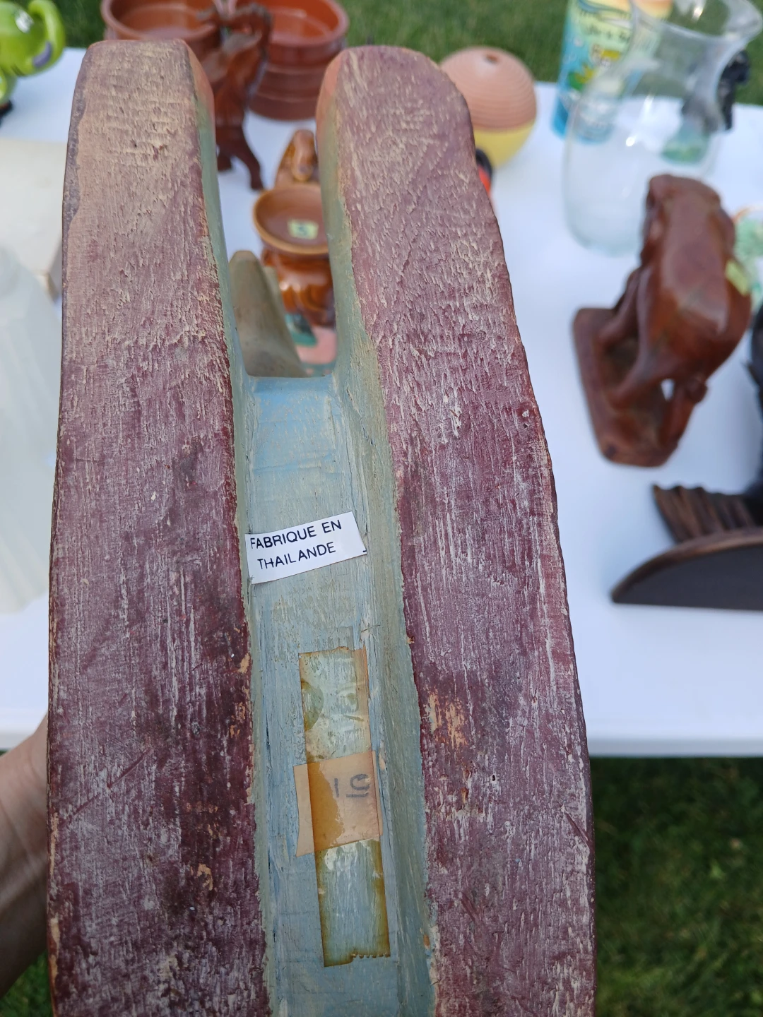 Wooden decorative object - photo 2