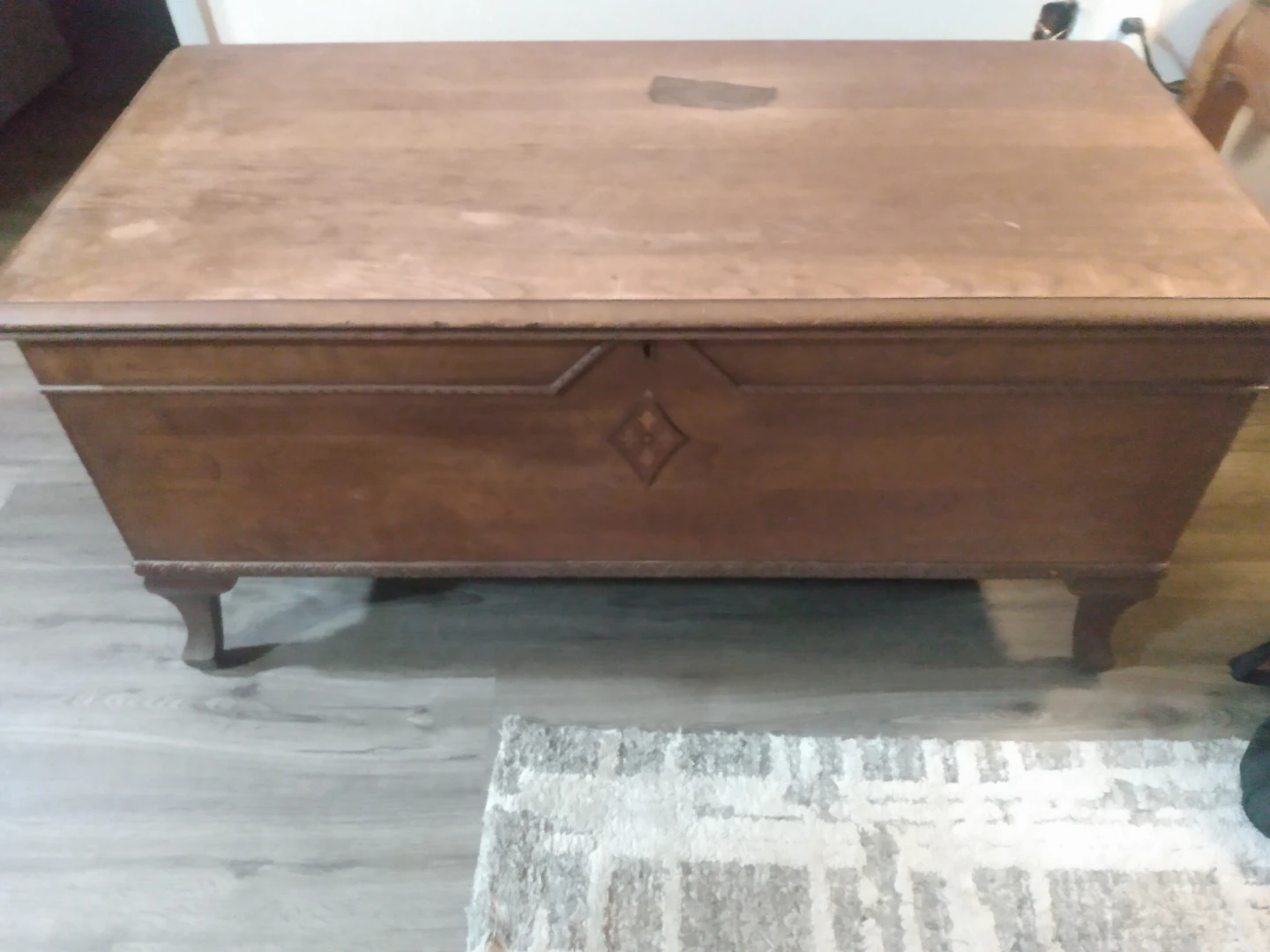 Vintage Wooden Chest