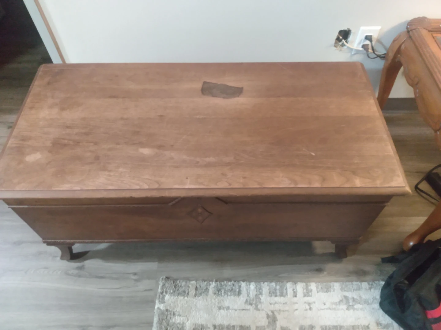 Vintage Wooden Chest - photo 2