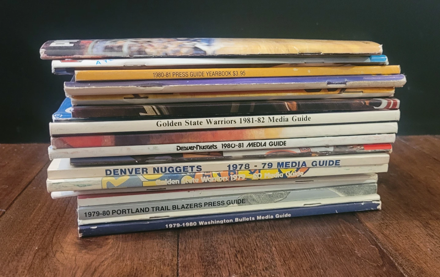 Collection of NBA Team Media Guides and Yearbooks - photo 2