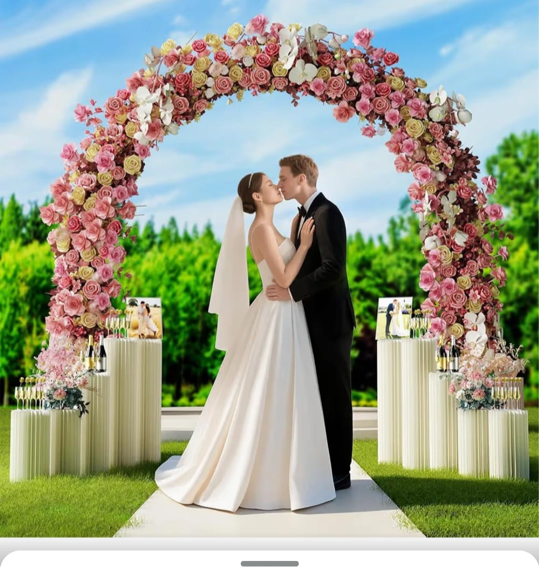 Set of 4 Fluted Pedestal Stands - photo 5