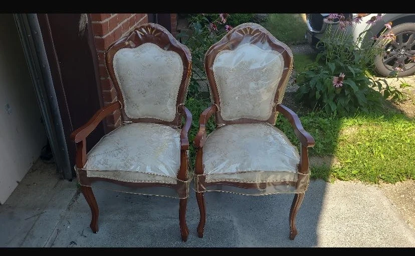 Pair of Antique Accent Chairs