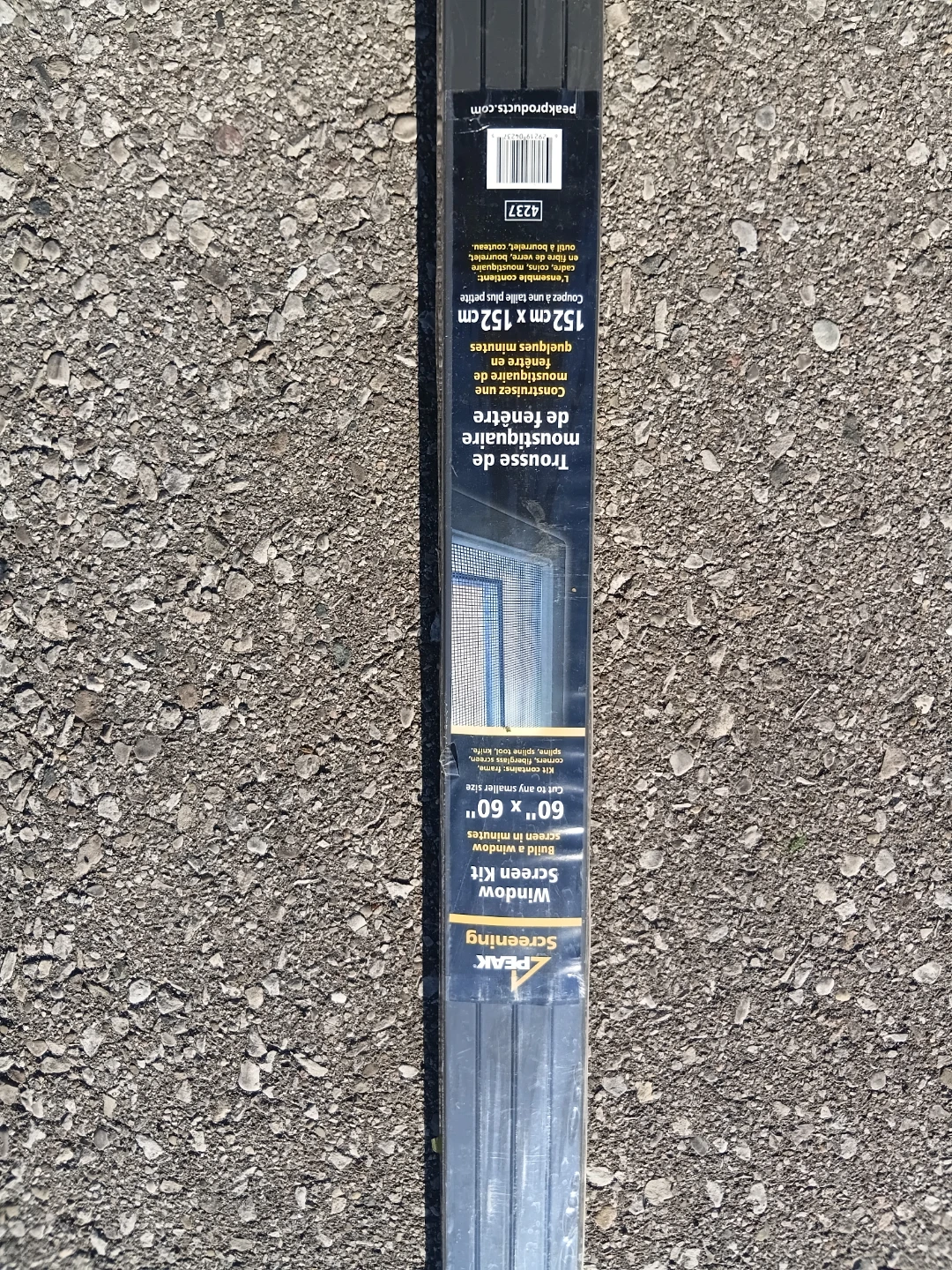 Peak Products Window Screening Kit 60" x 60"