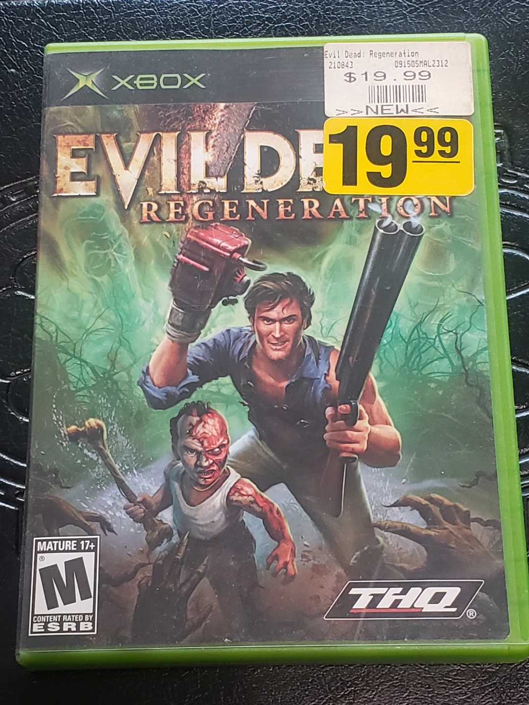 Xbox Evil Dead Regeneration CIB tested