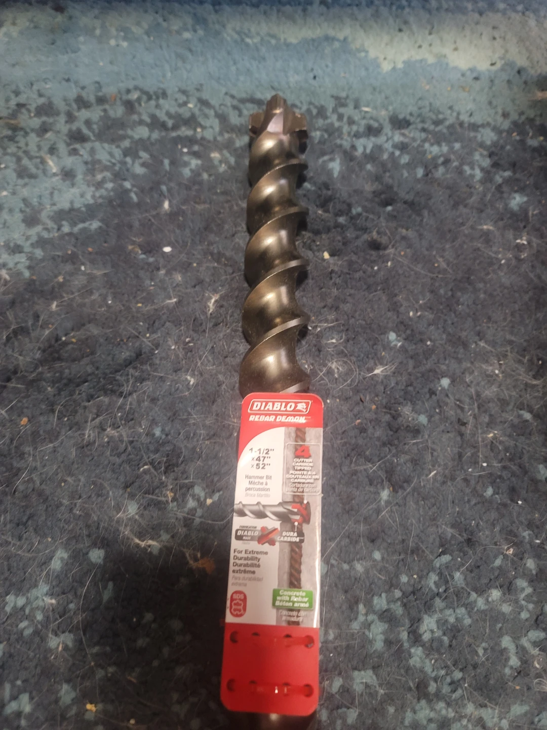 Diablo 1 1/2" x 47" SDS-MAX Rotary Hammer Bit - photo 2