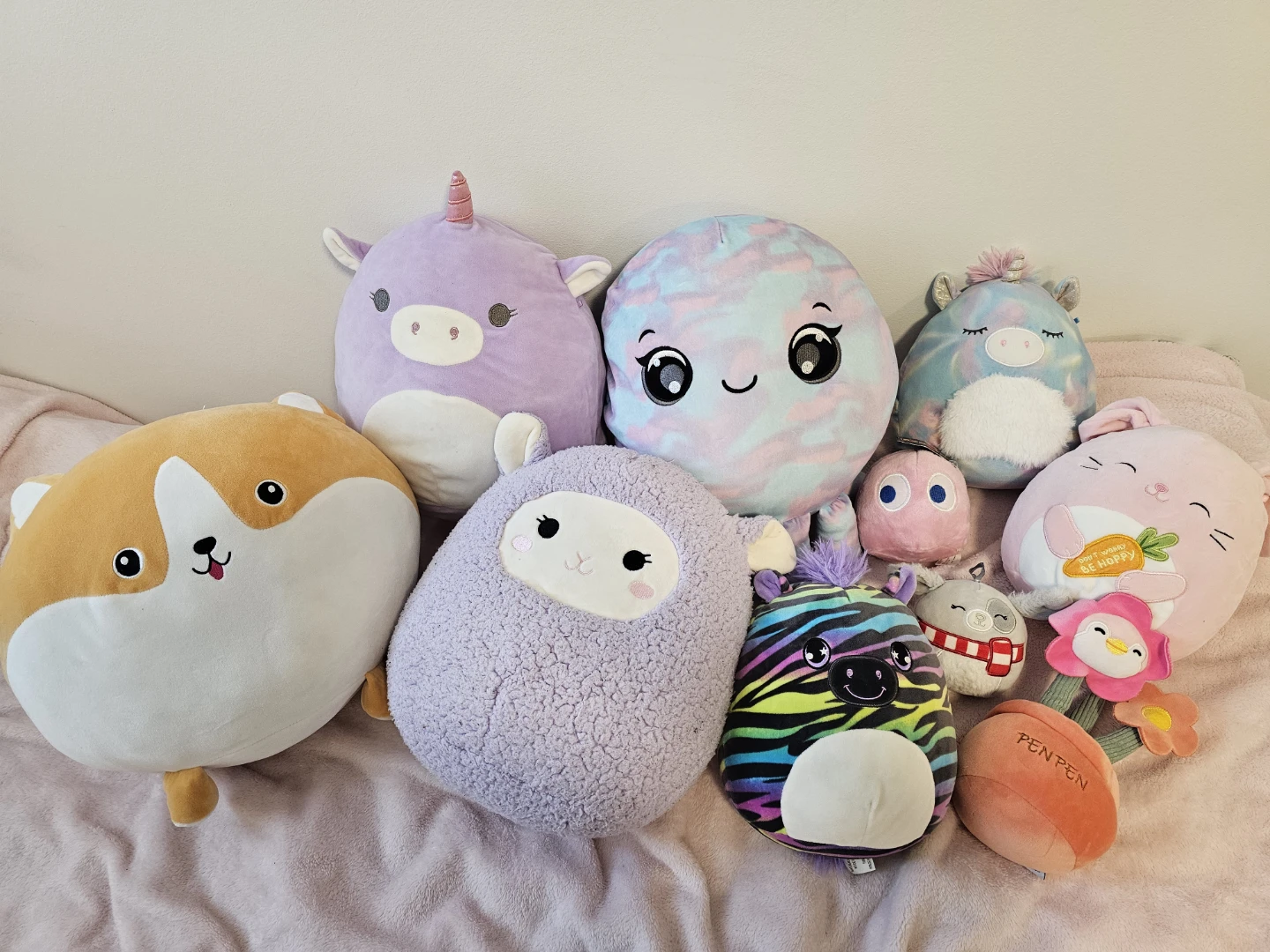 Assorted Squishmallow Plush Toys