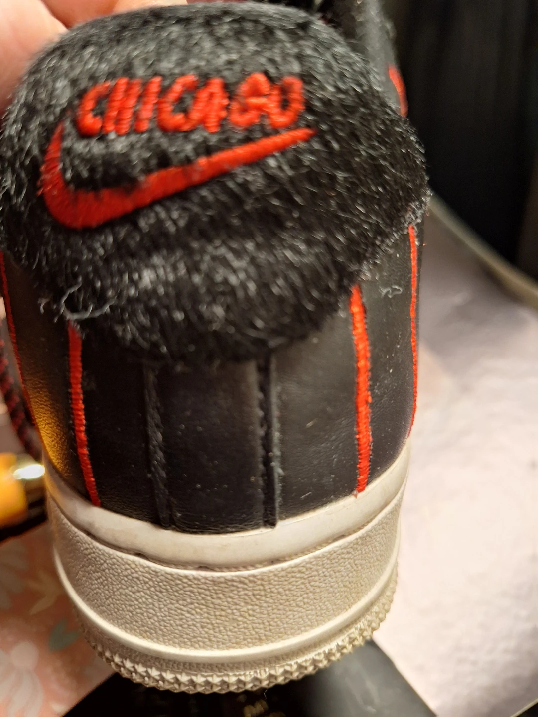 Nike Air Force 1 Chicago Inspired Men's Shoes - photo 2