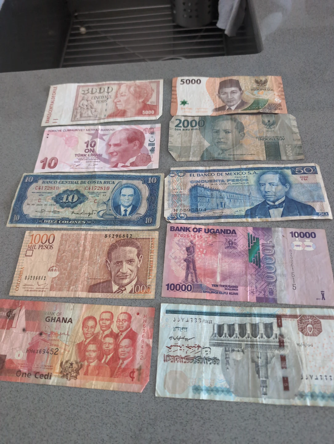 World collectable Currency