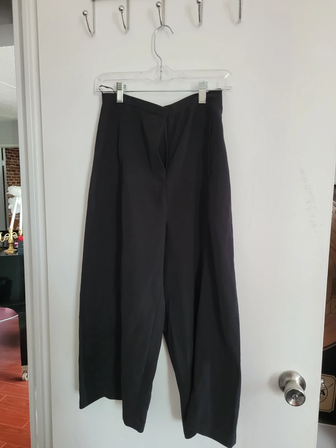 Black Wide capris - for casual professional weae