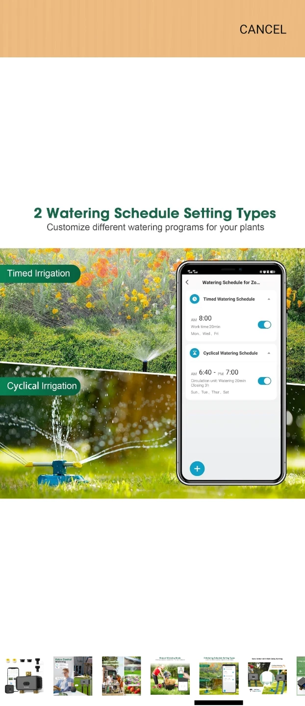 Insoma Smart Dual Water Timer with Voice Control - photo 5