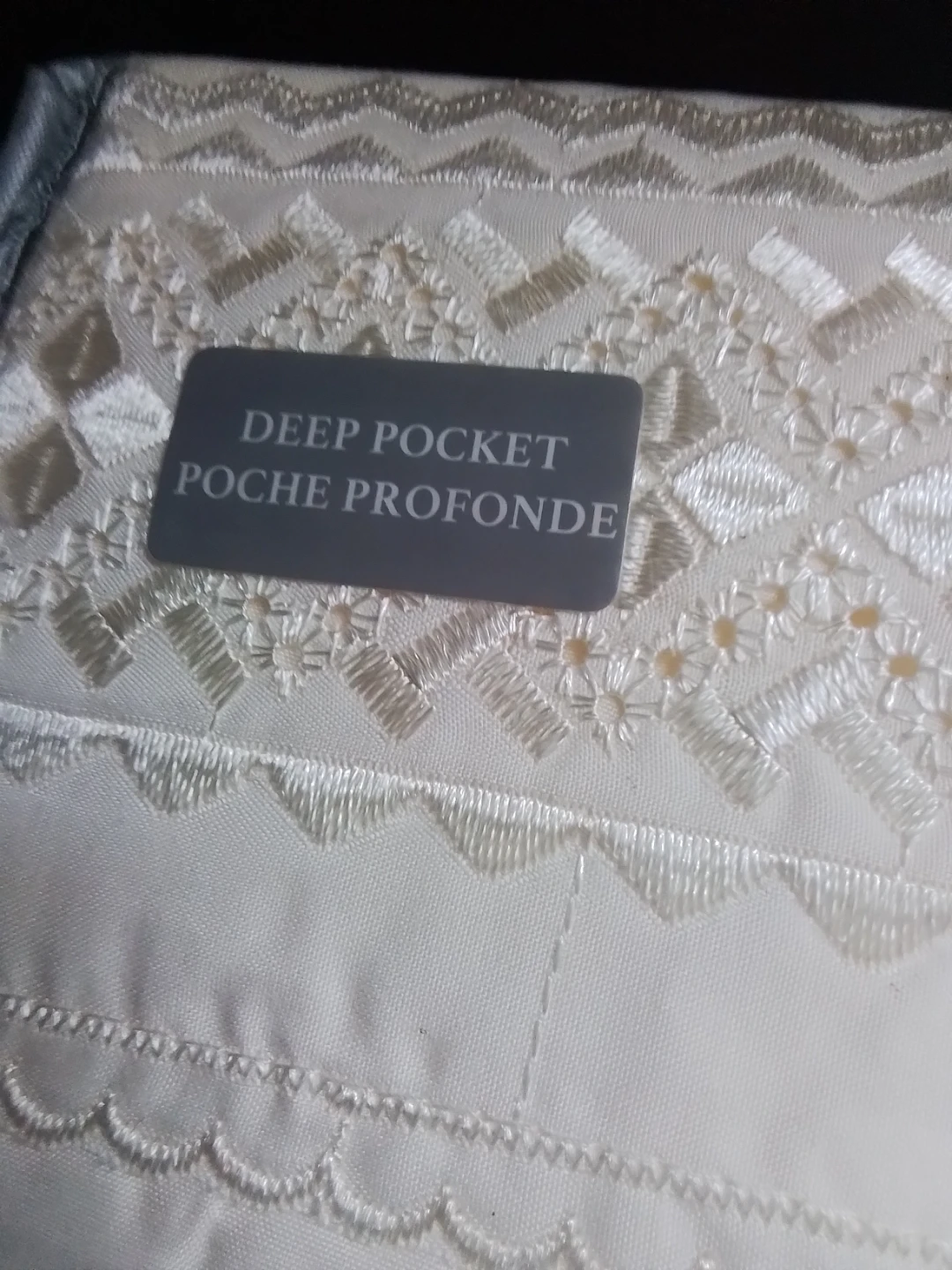 Home Beyond Queen Embroidery Sheet Set - photo 3