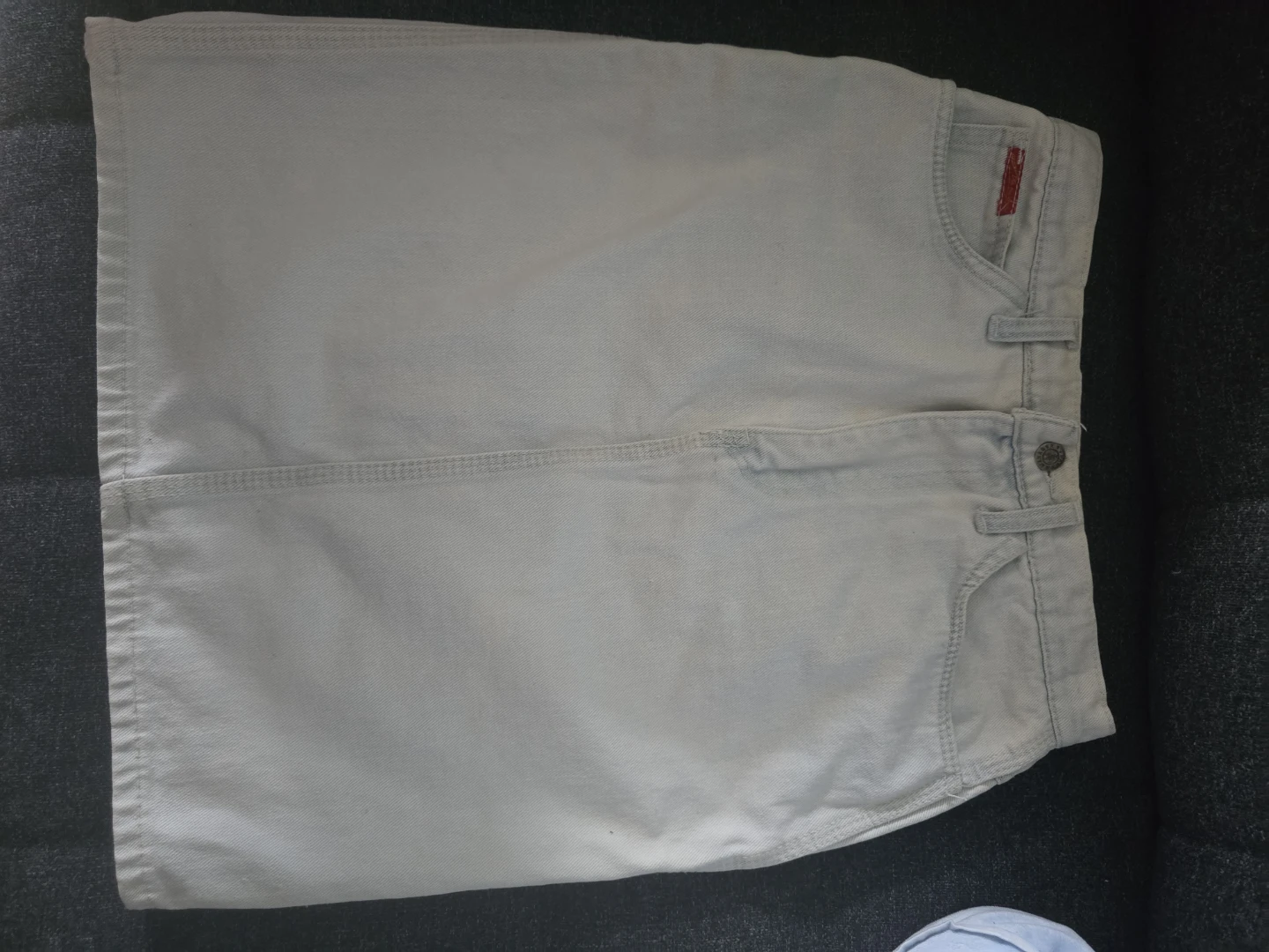 Manager Denim Skirt - Light Wash