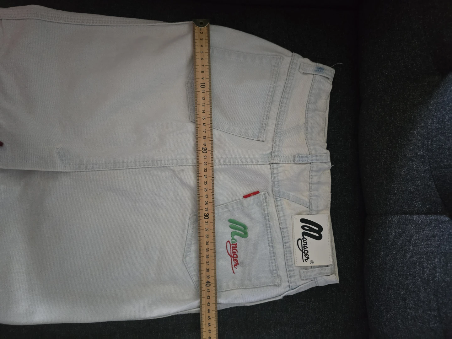 Manager Denim Skirt - Light Wash - photo 4