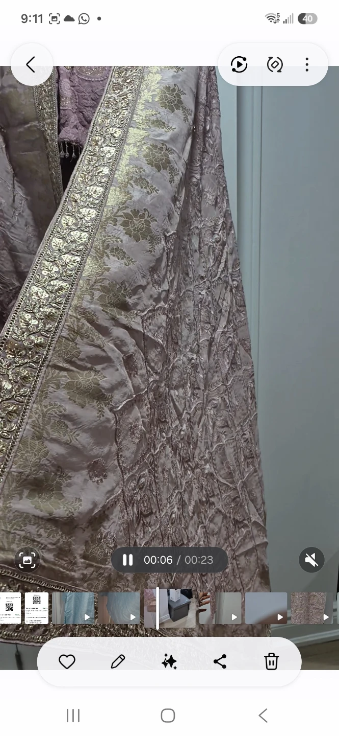 Women's Pink Embroidered Outfit lehnga - photo 2