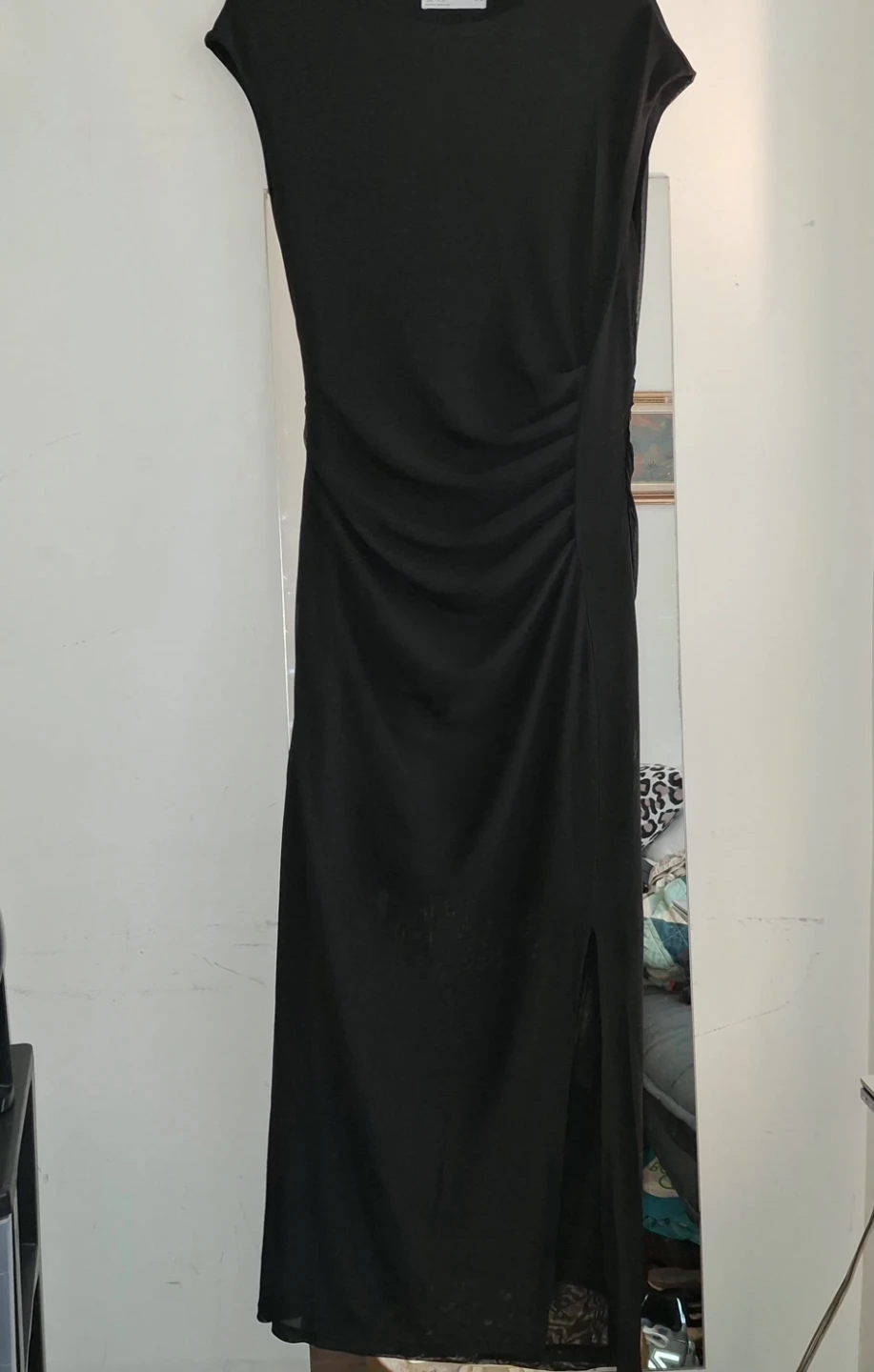 Oak and Fort Black Ruched Maxi Dress - photo 3