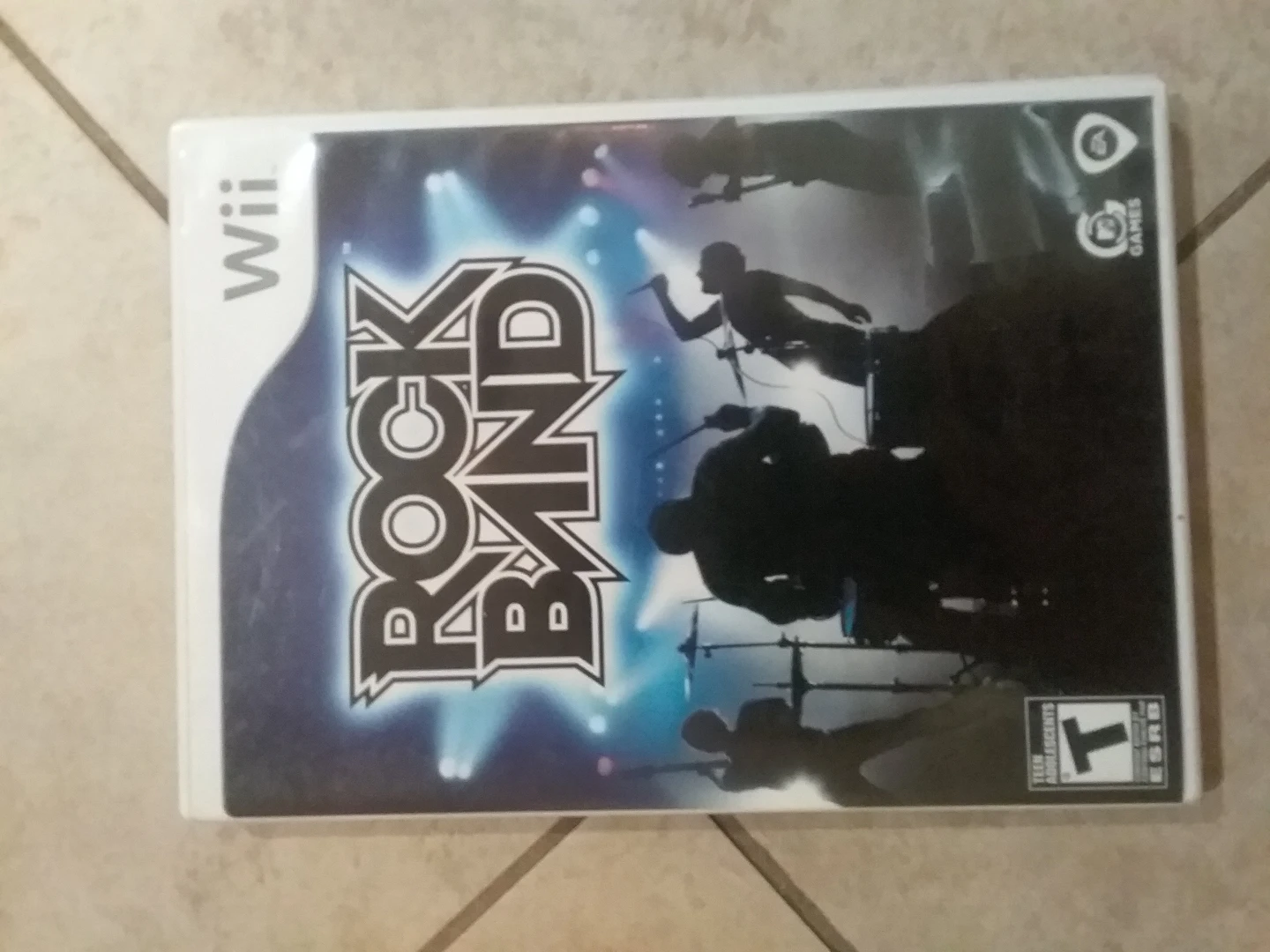 Wii, Super Mario Bros., Wii fit, and Rock Band Video Games - photo 4