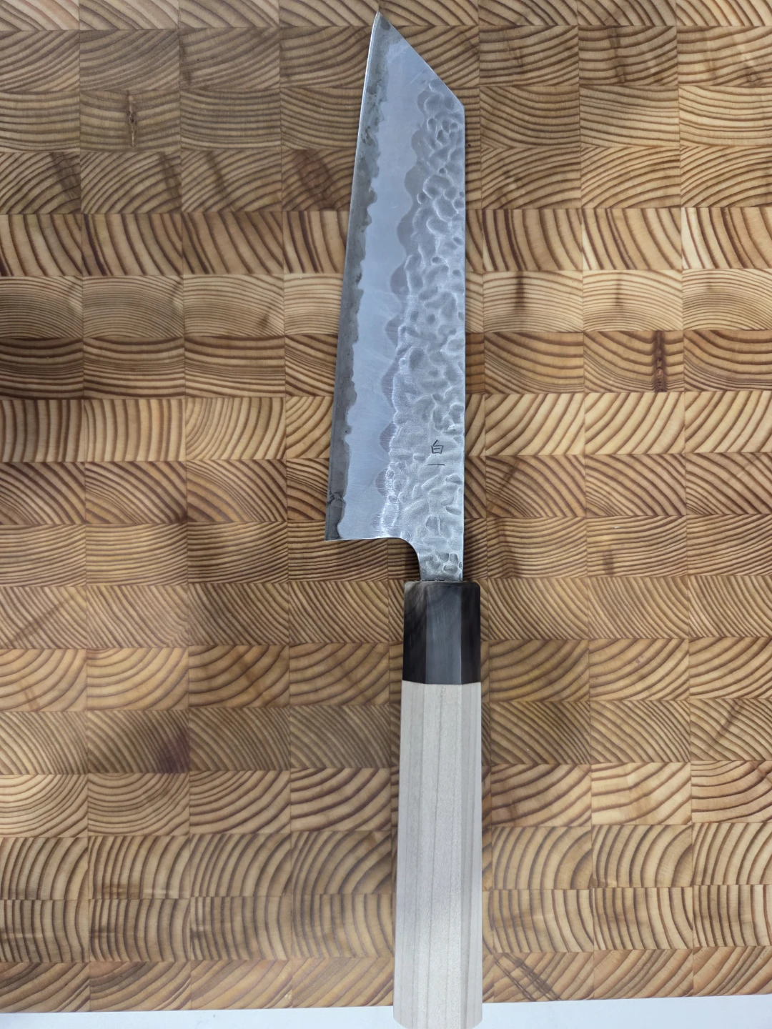 Tsunehisa Shirogami White steel Bunka