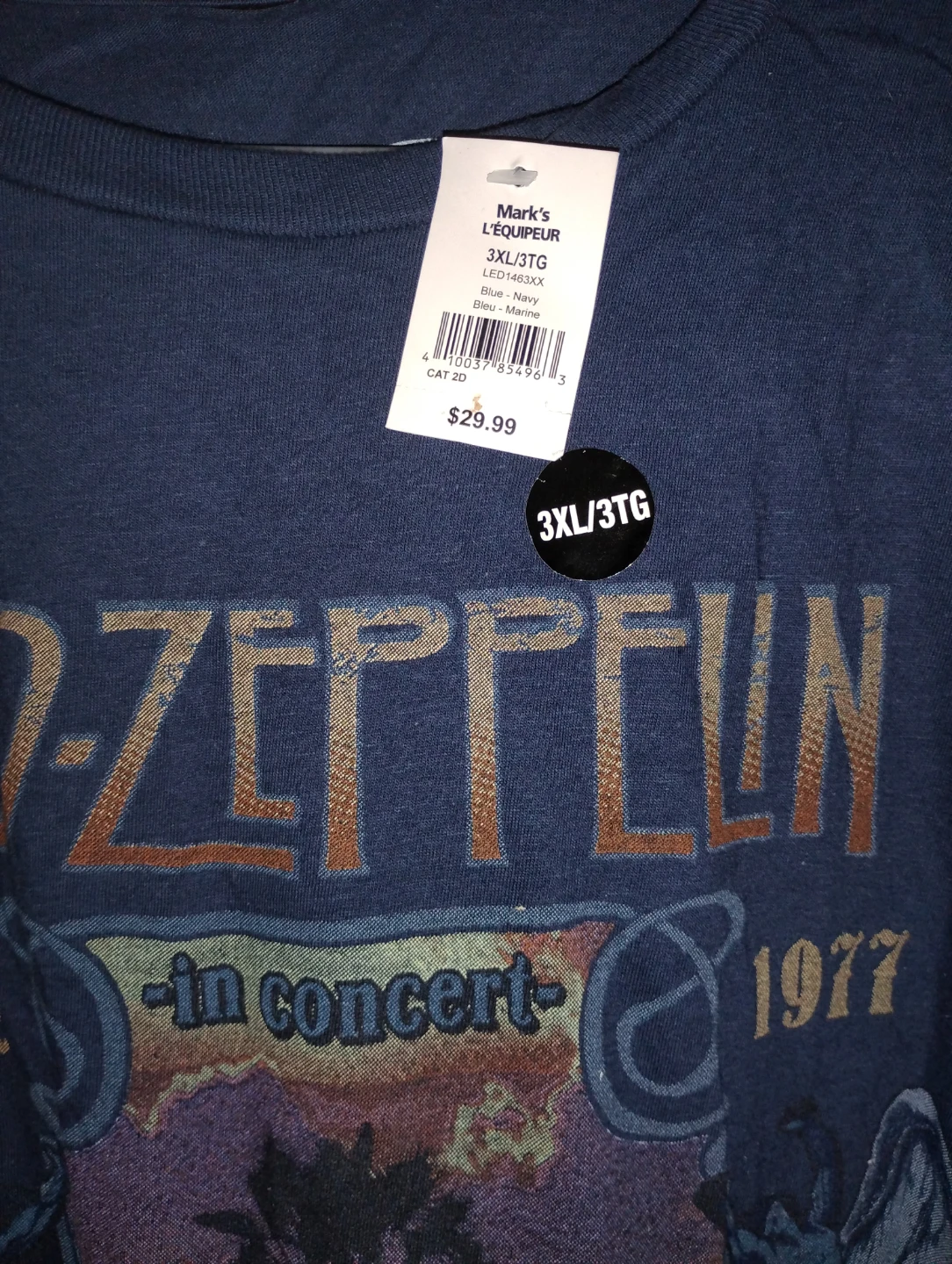 Led Zeppelin "In Concert 1977" T-Shirt - photo 2