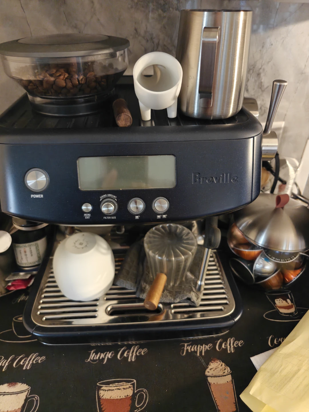 Breville Espresso pro barista Machine with Grinder