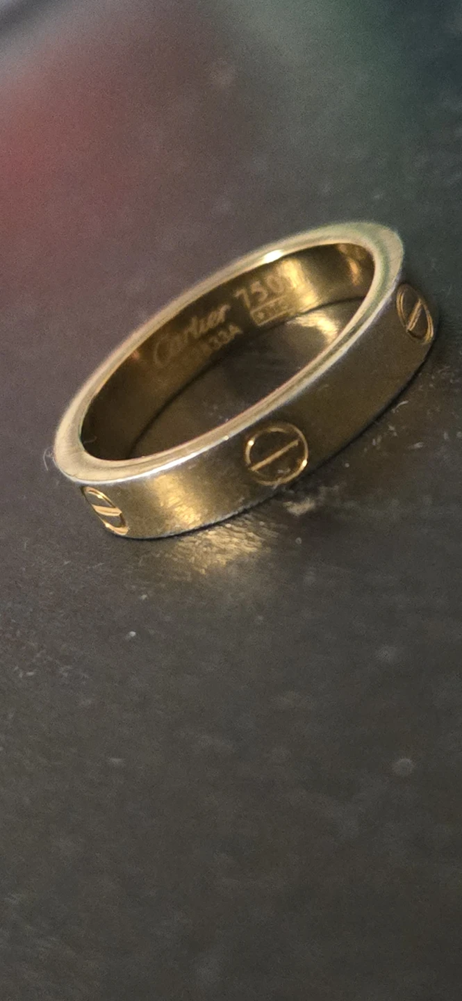 Cartier Love Ring 18K Gold