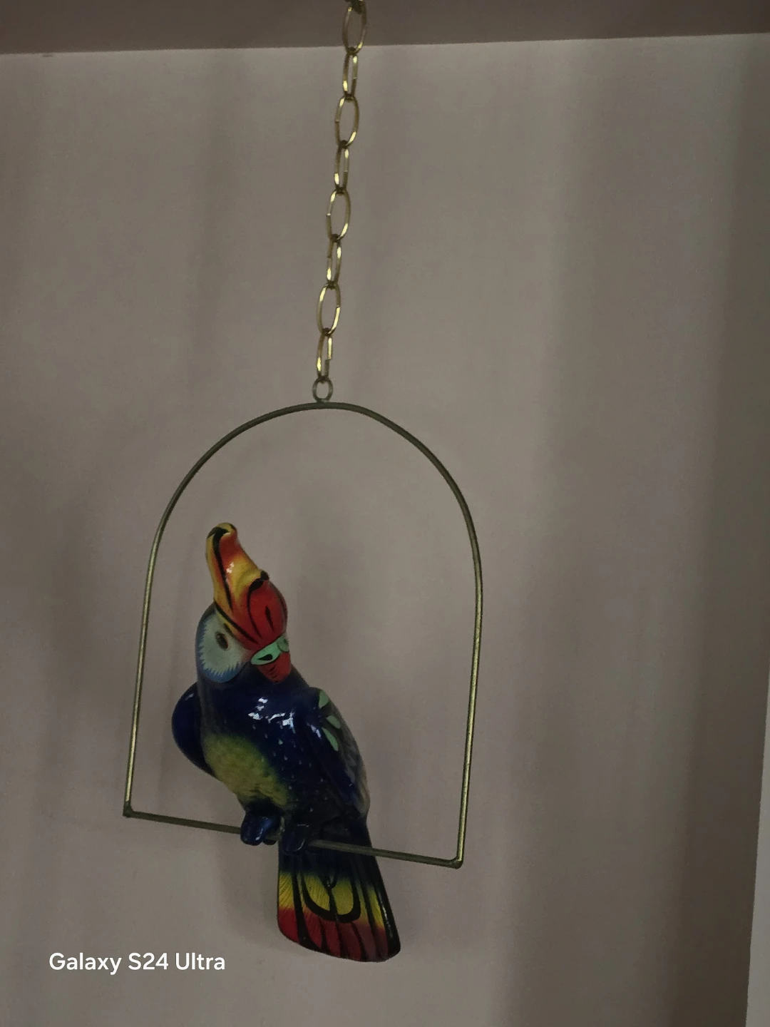 Decorative Hanging Parrot Figurine - photo 2