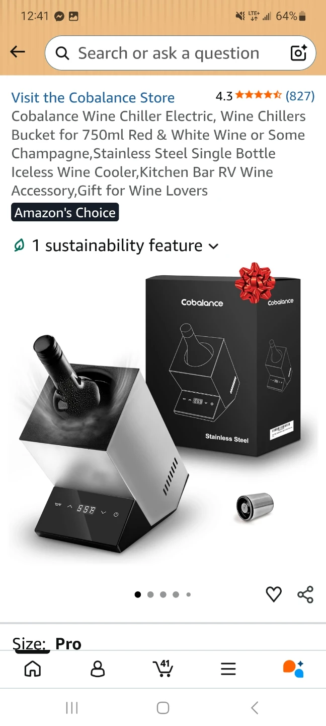 Cobalance Electric Wine Chille brand new r