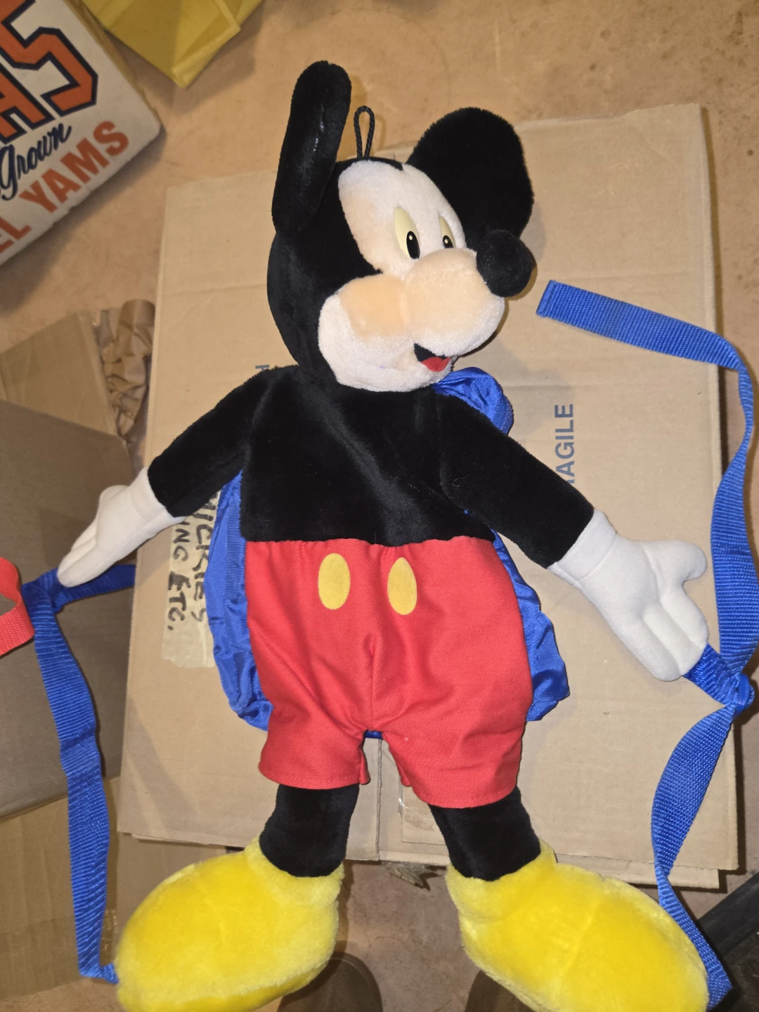 Mickey Mouse Plush Backpacks x 3 - photo 2