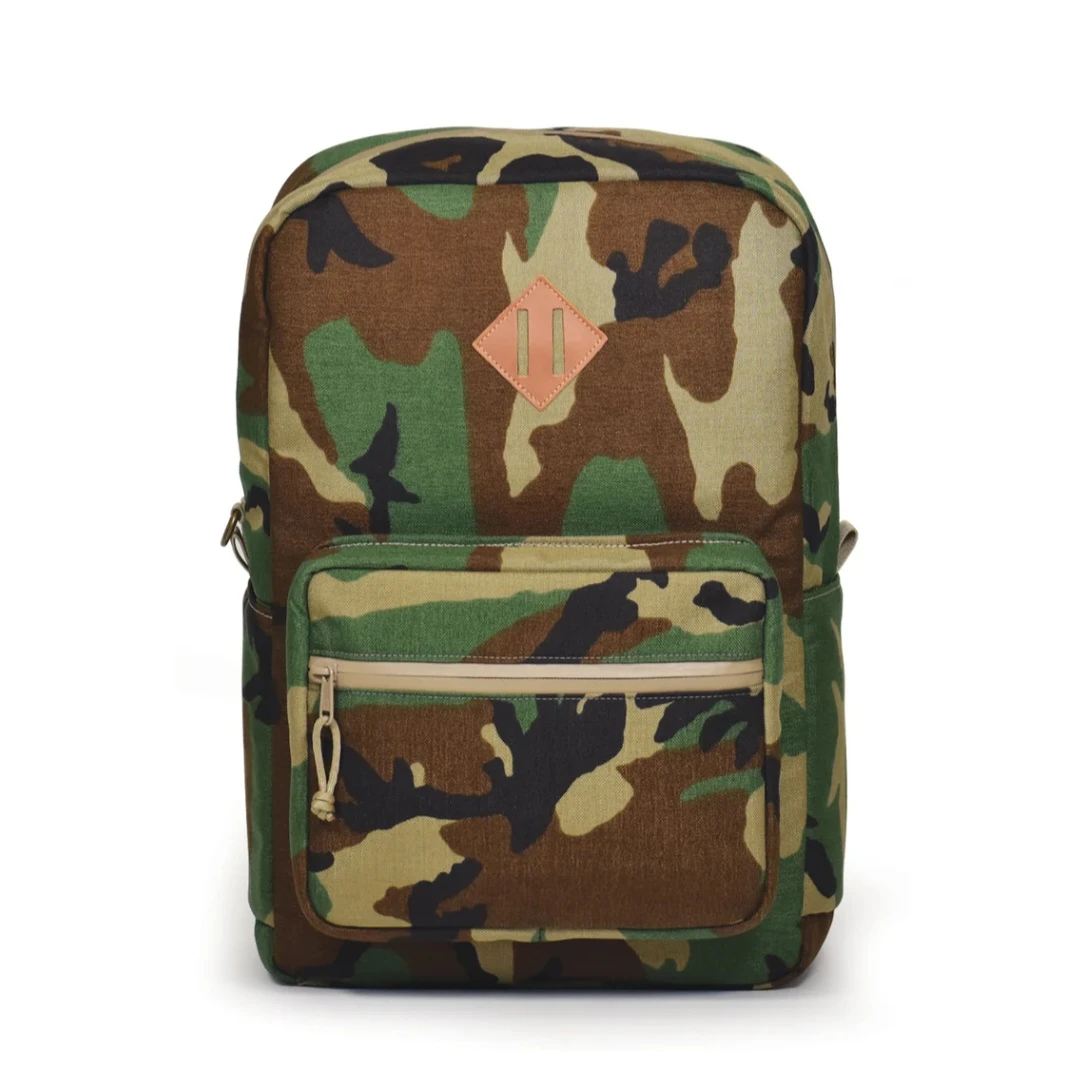 Green Camouflage Backpack - photo 2