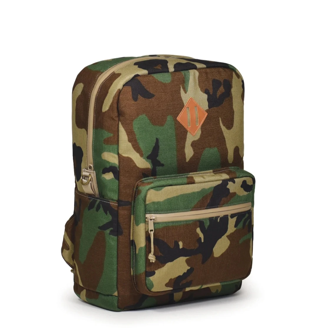 Green Camouflage Backpack - photo 3