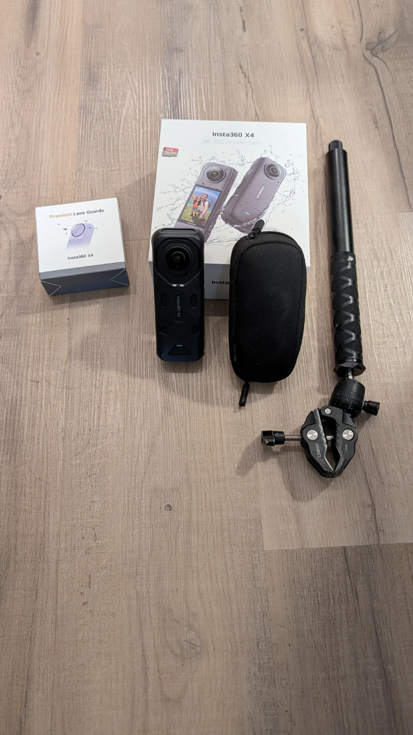 Insta360 X4 Action Camera Bundle with 256GB SD Card