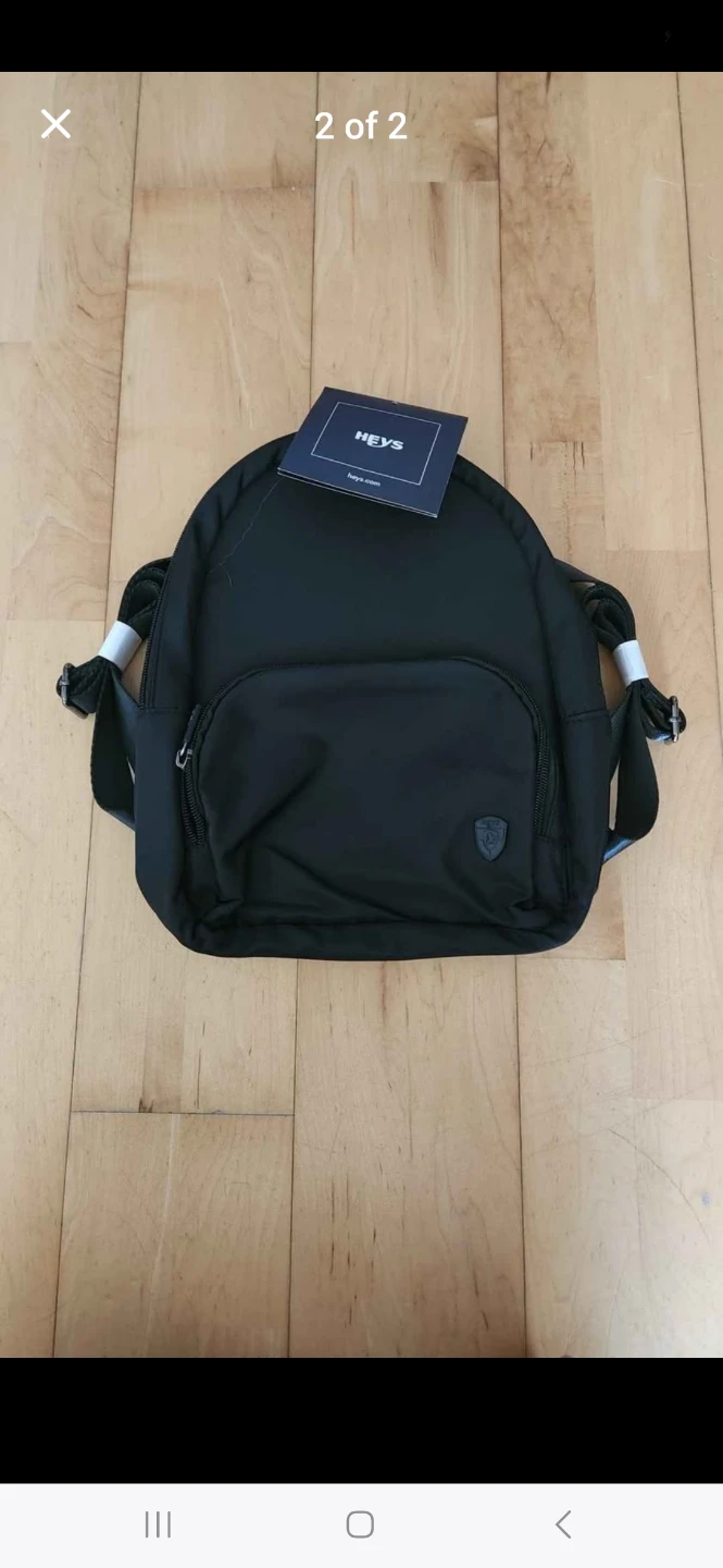 HEYS Black The Basic Backpack (Brand New With Tag) - photo 2
