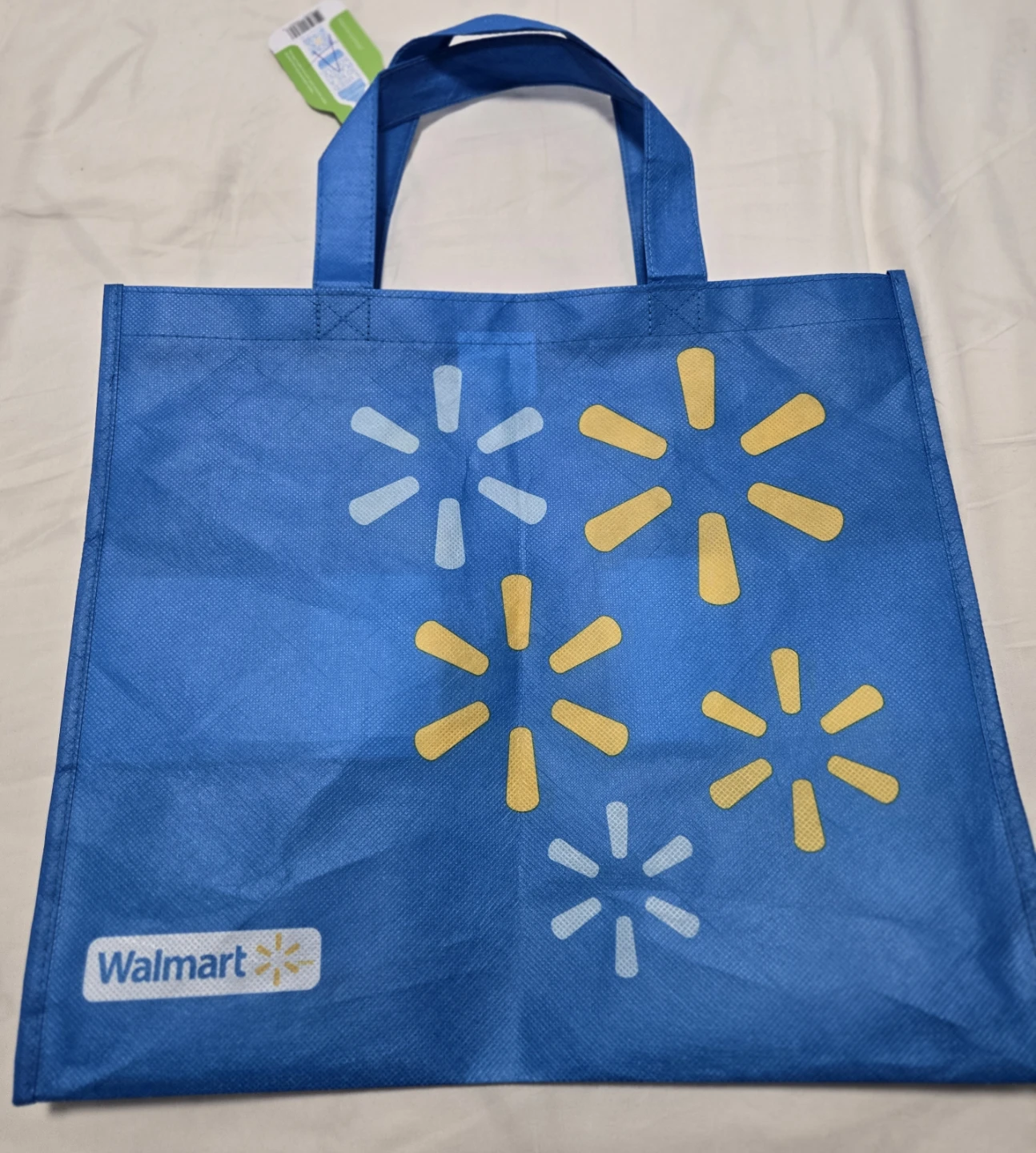 Six Walmart Reusable Shopping Bags bundle