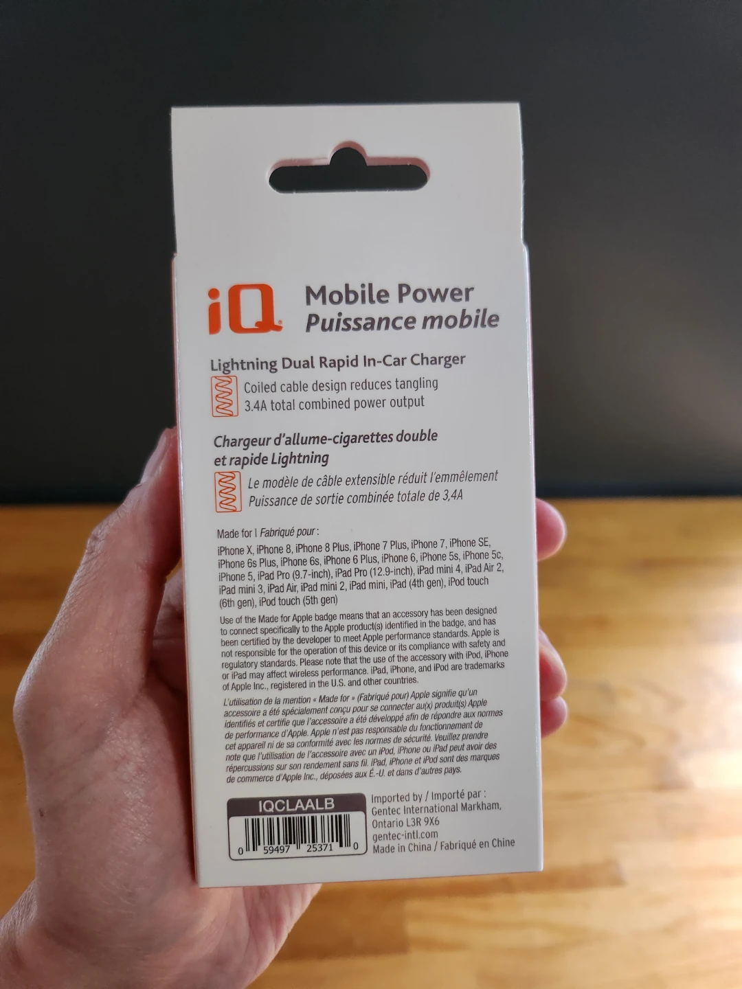 iQ Lightning Dual Rapid In-Car Charger for Apple Devices - photo 5