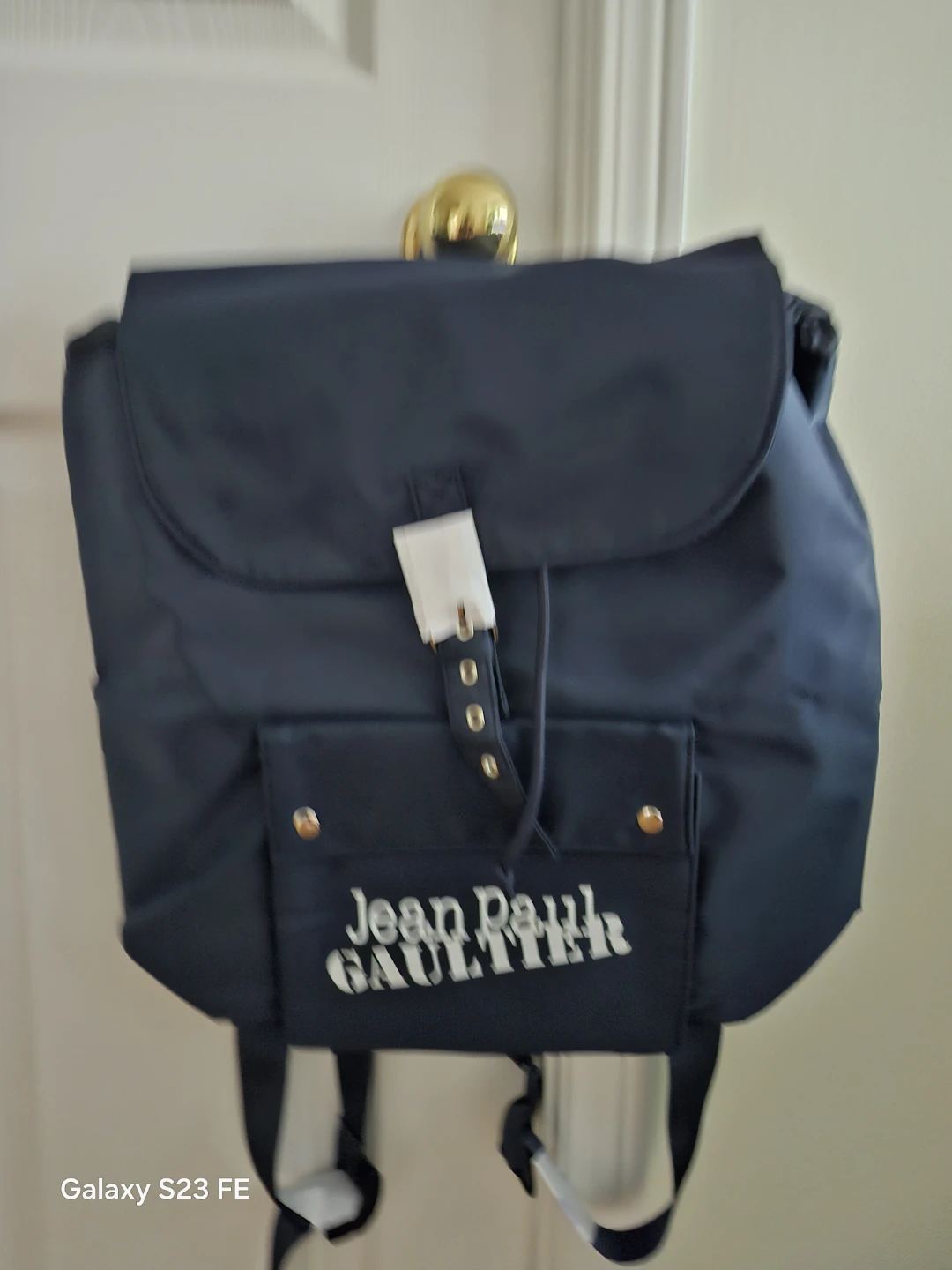 Jean Paul  Gaultier navy blue backpack
