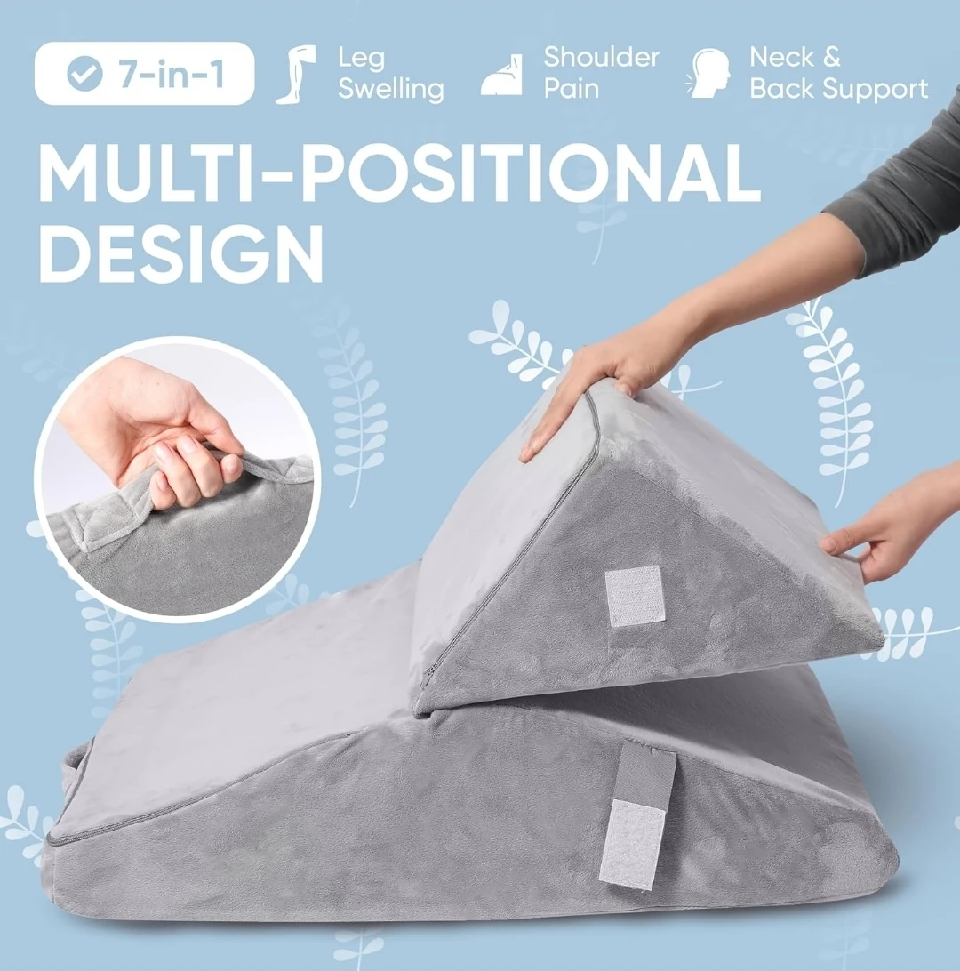 AllSettHealth 7-in-1 Wedge Pillow - photo 4