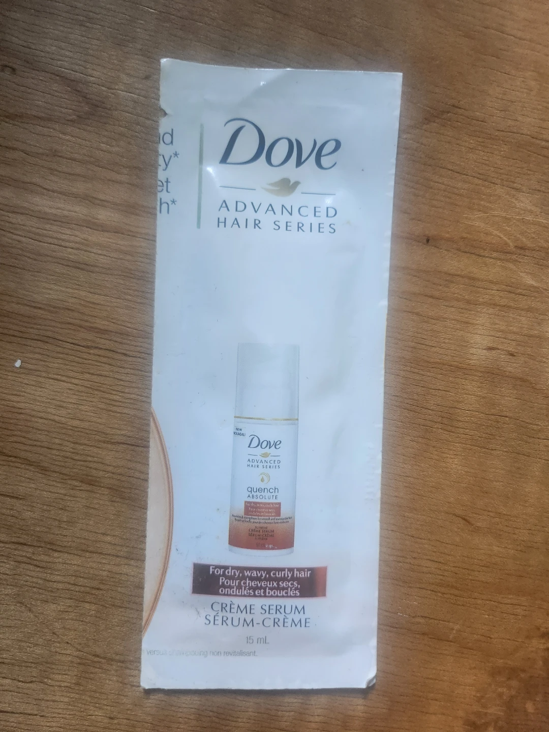 Dove Advanced Hair Series Quench Absolute Crème Serum 15 mL