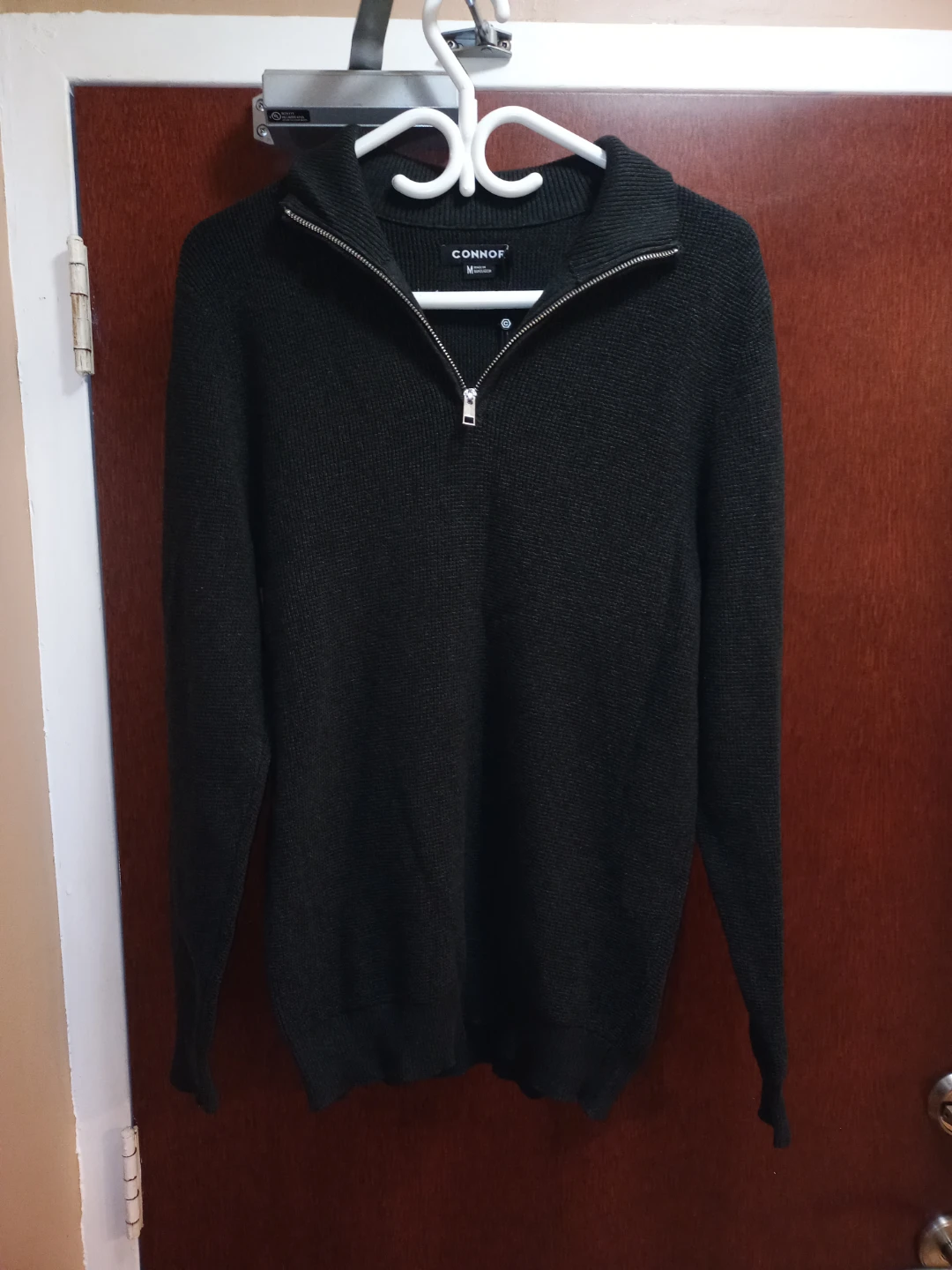 Connor Men's Quarter Zip Knit Polo - Size M - New!