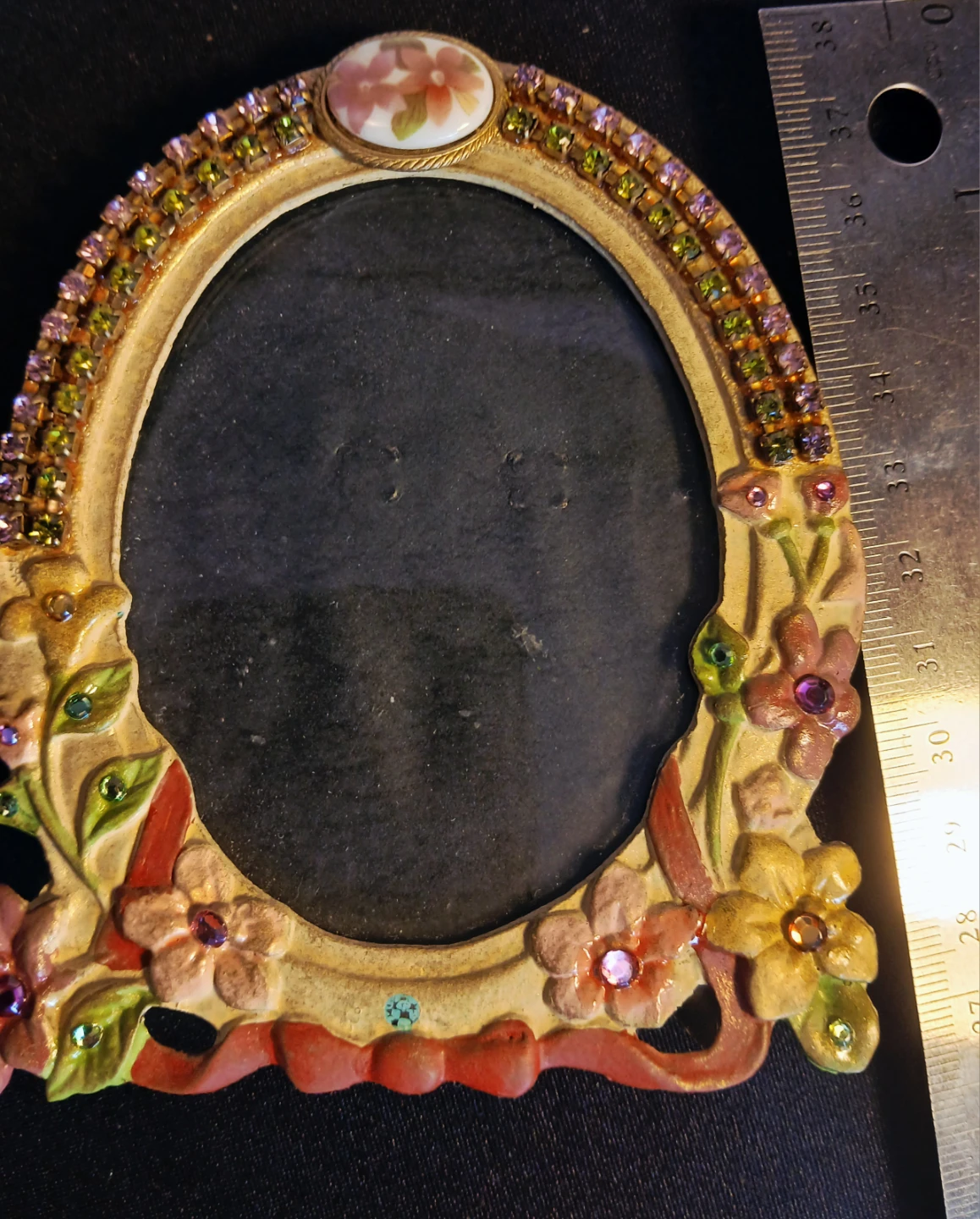 Decorative Oval Photo Frame - photo 4